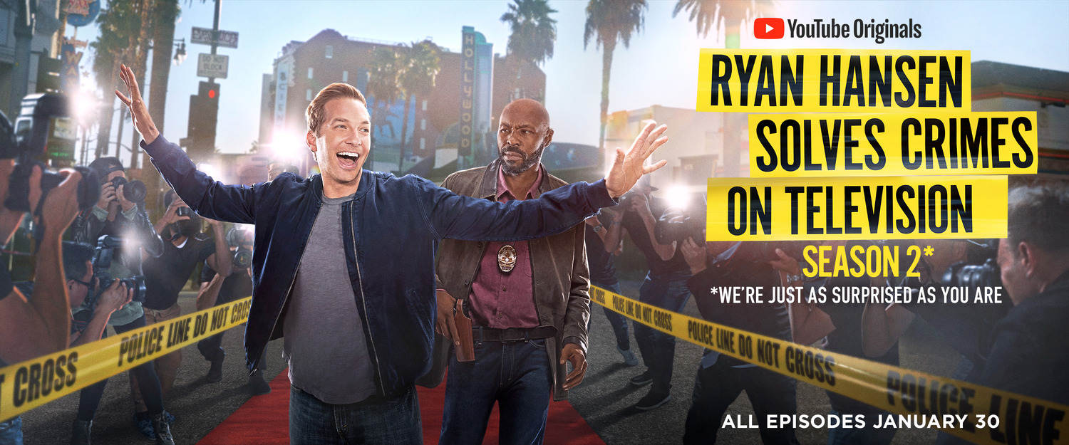Extra Large TV Poster Image for Ryan Hansen Solves Crimes on Television (#3 of 3)