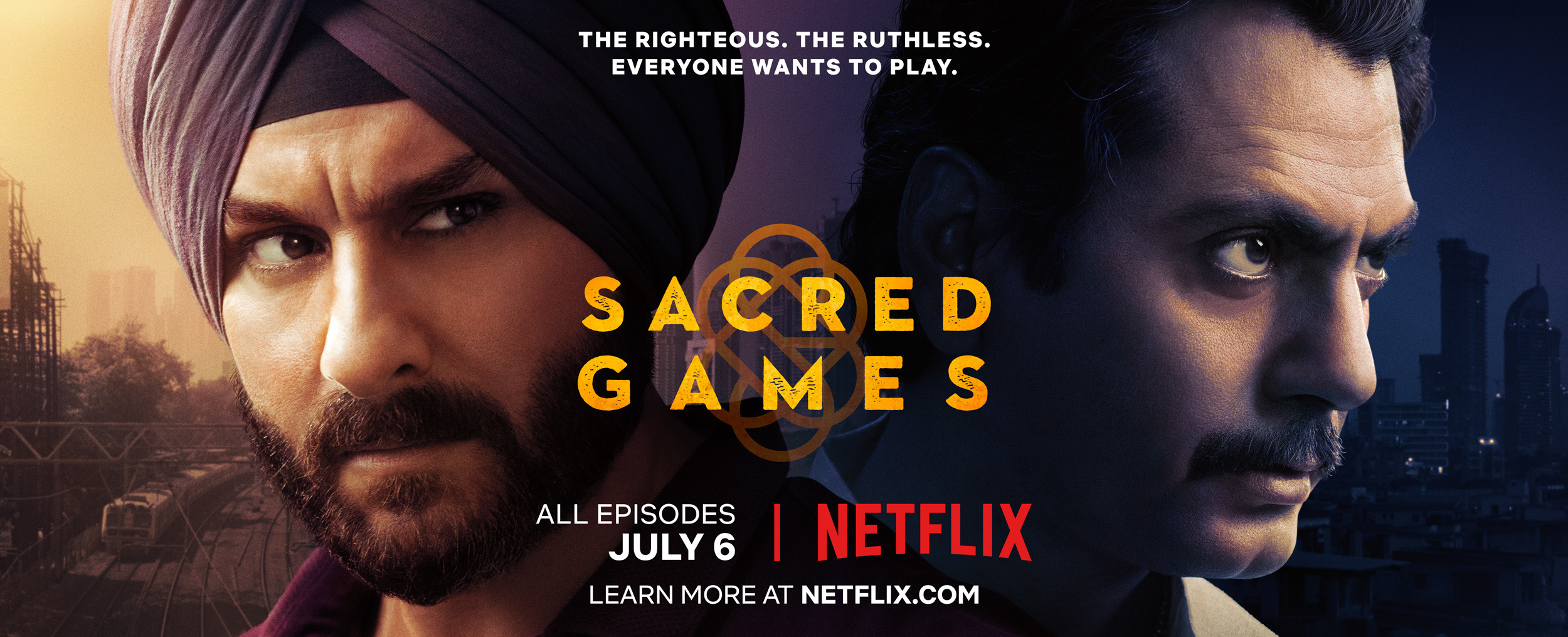 Mega Sized TV Poster Image for Sacred Games (#15 of 20)