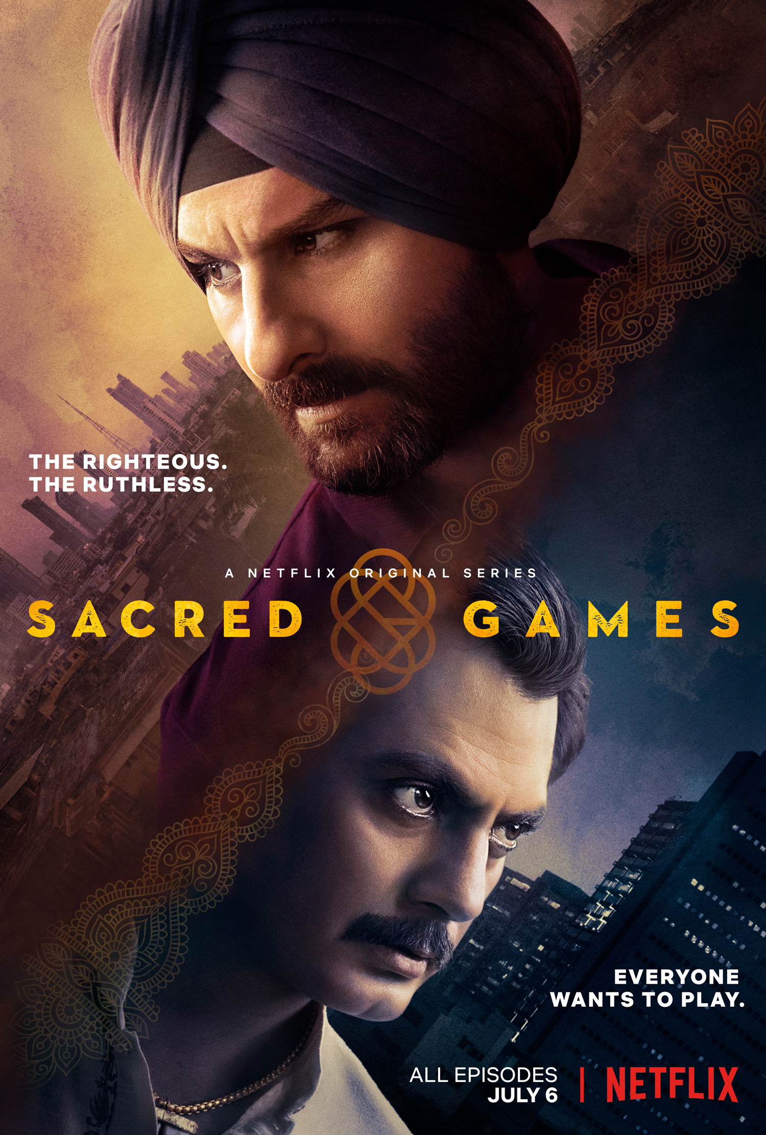 Mega Sized TV Poster Image for Sacred Games (#2 of 20)