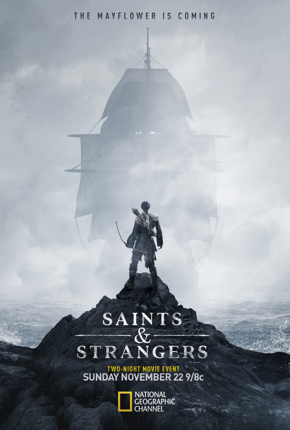 Extra Large TV Poster Image for Saints & Strangers 