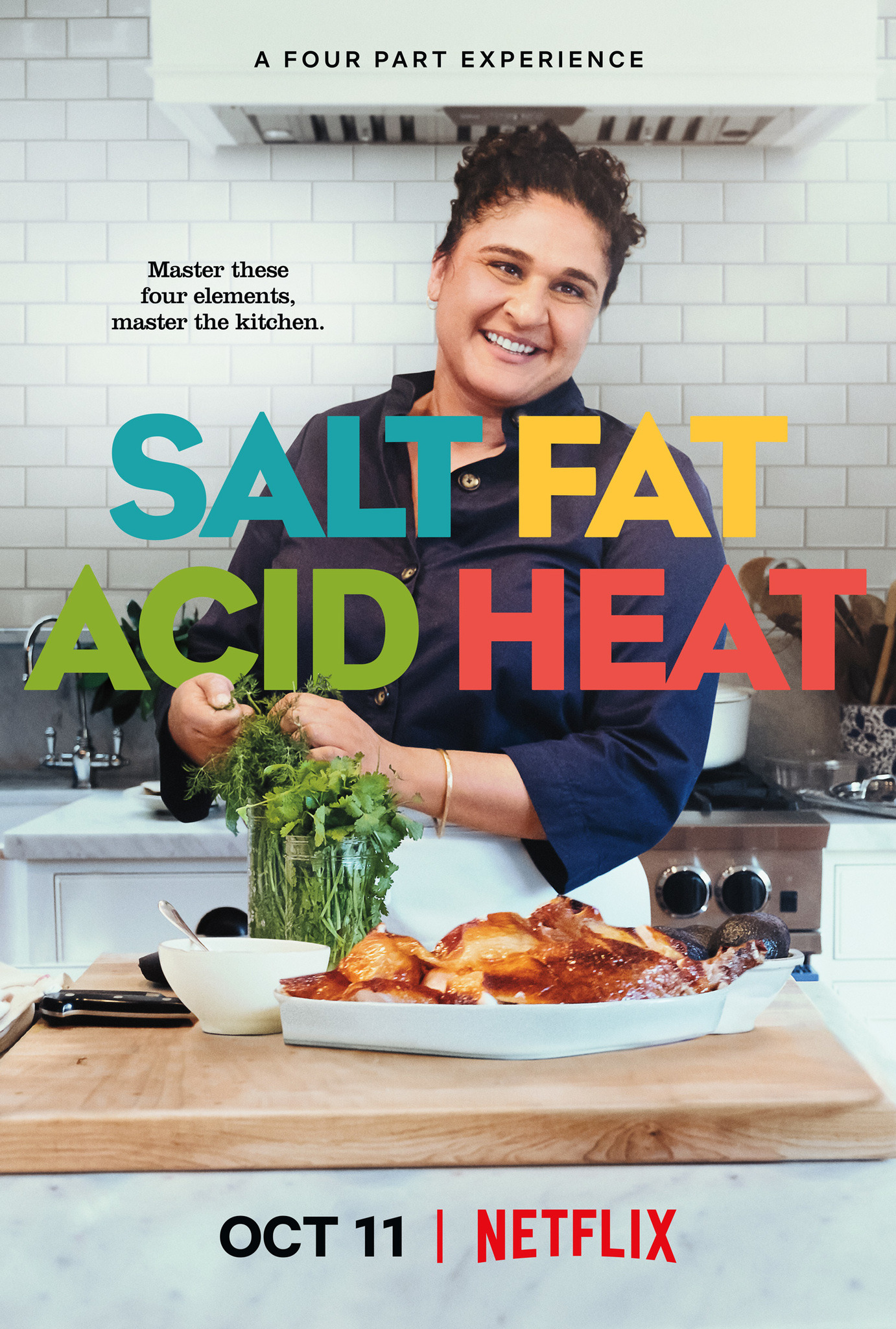 Mega Sized TV Poster Image for Salt, Fat, Acid, Heat 
