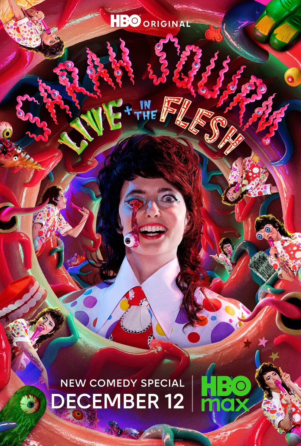 Extra Large TV Poster Image for Sarah Squirm: Live + in the Flesh 