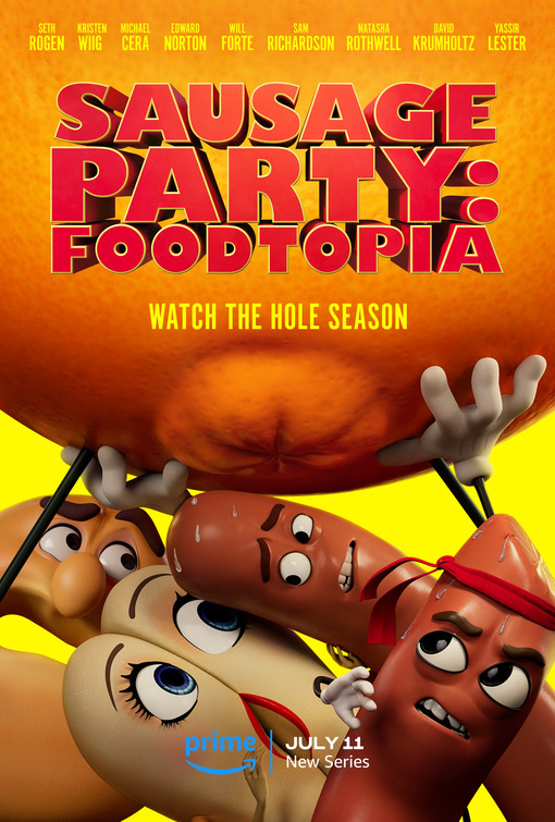 Sausage Party: Foodtopia Movie Poster