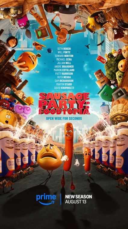 Sausage Party: Foodtopia Movie Poster