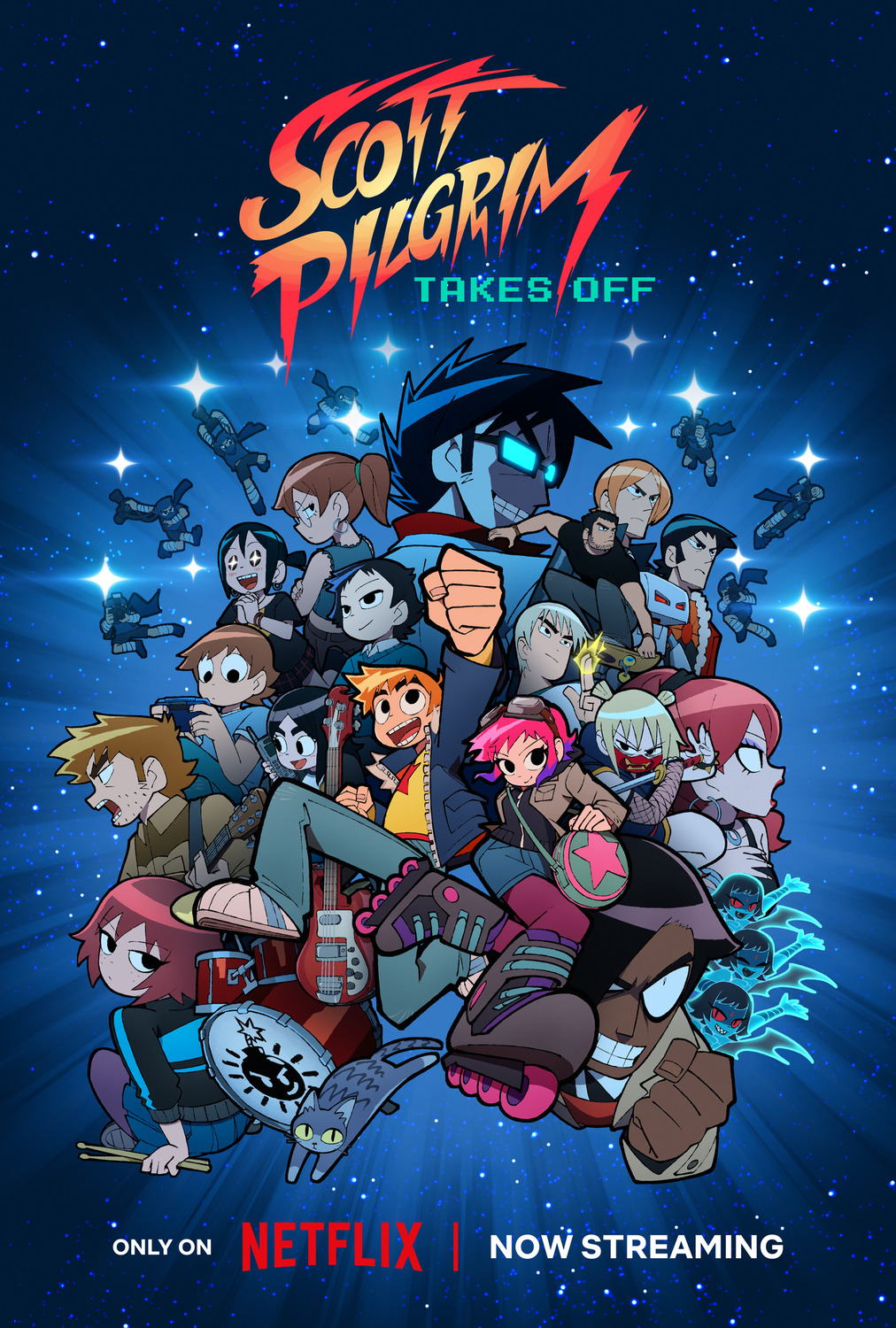 Extra Large TV Poster Image for Scott Pilgrim Takes Off 