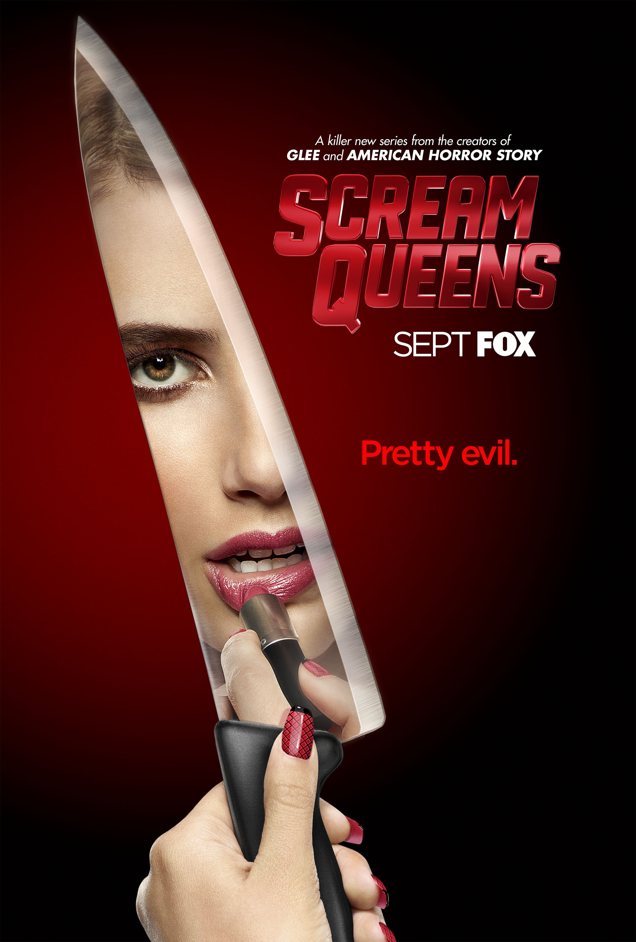 Mega Sized TV Poster Image for Scream Queens (#1 of 20)