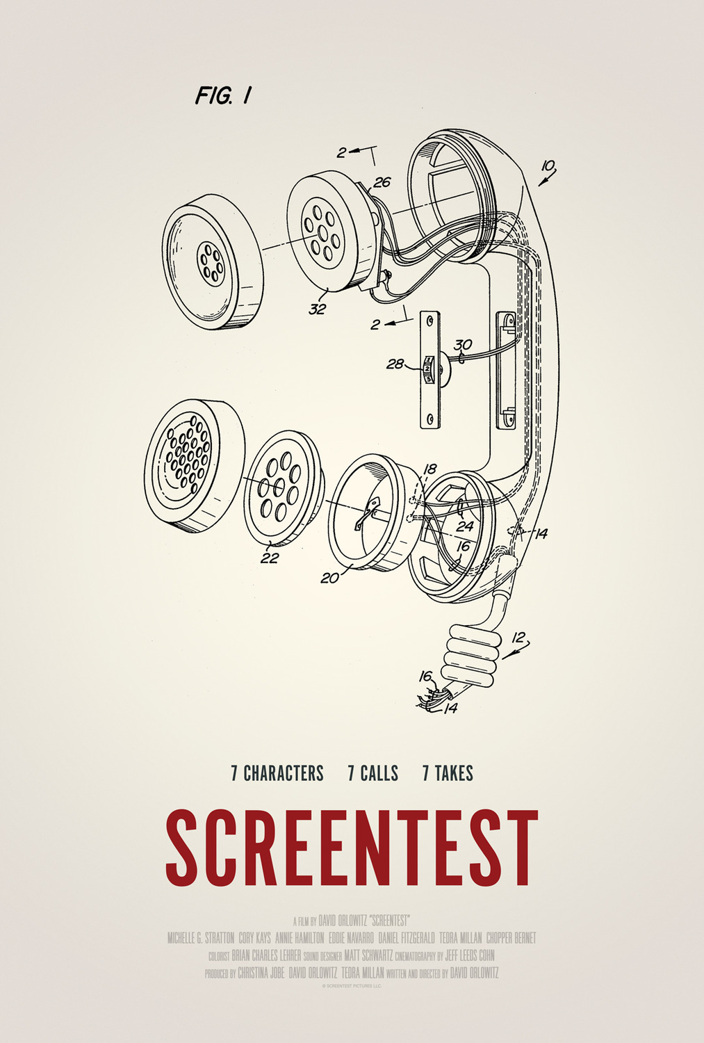 Extra Large TV Poster Image for Screentest 