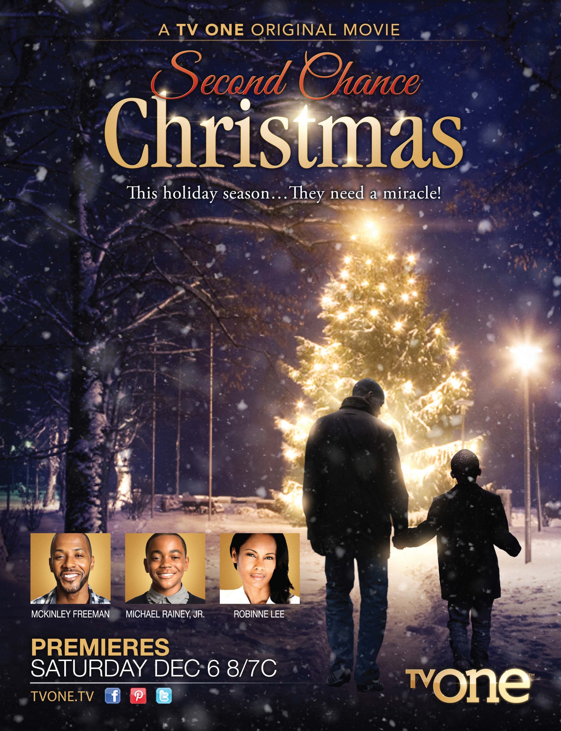 Mega Sized TV Poster Image for Second Chance Christmas 