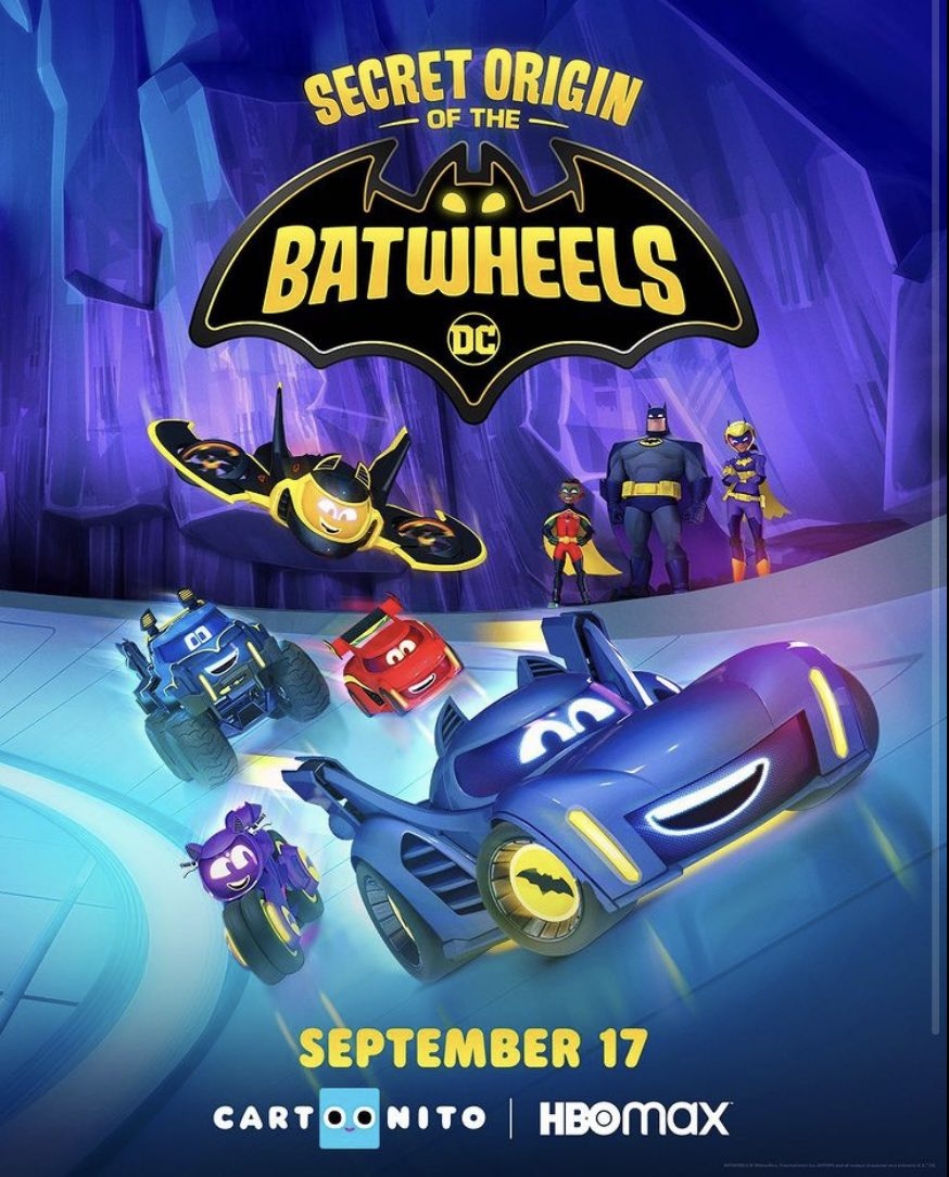Extra Large TV Poster Image for Secret Origin of the Batwheels 