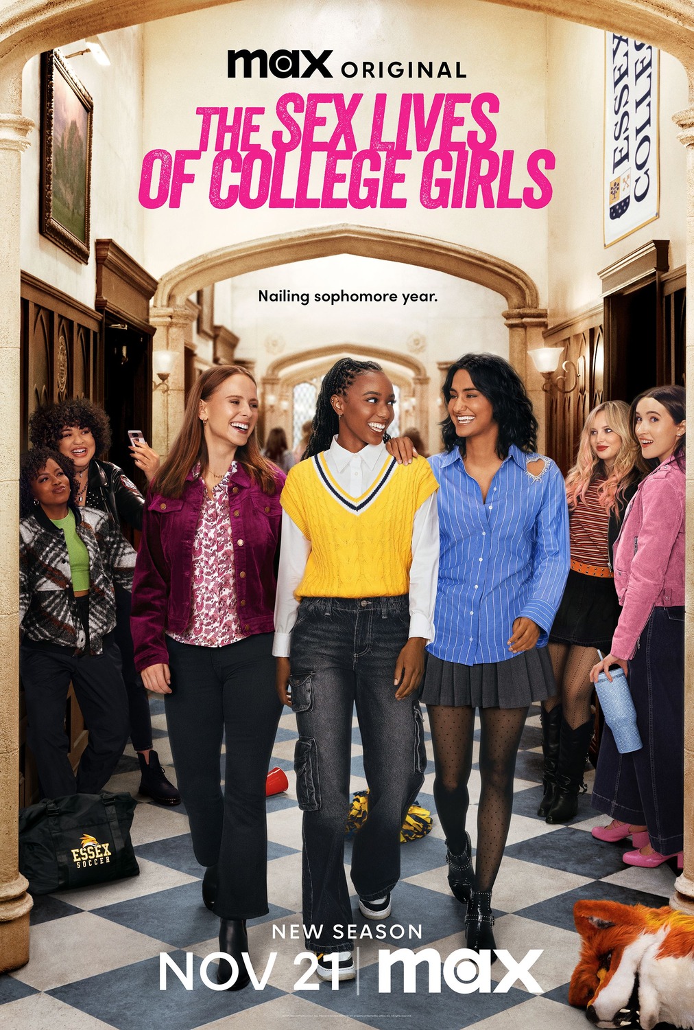 Extra Large TV Poster Image for The Sex Lives of College Girls (#12 of 12)