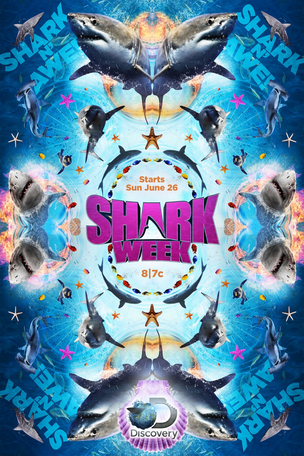 Extra Large TV Poster Image for Shark Week (#1 of 2)