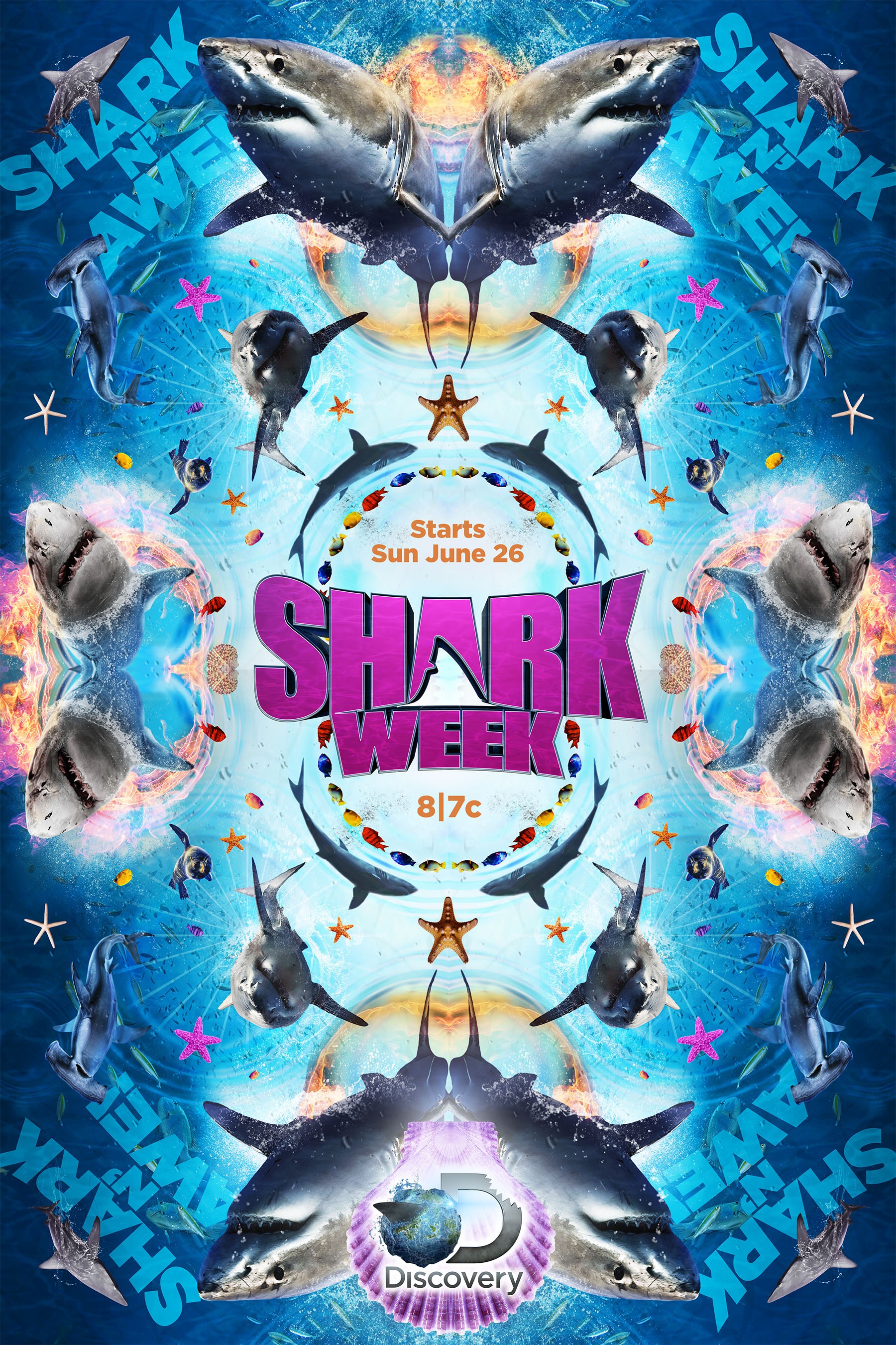Mega Sized TV Poster Image for Shark Week (#1 of 2)