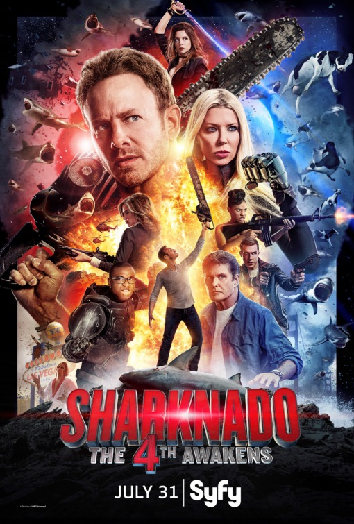Sharknado 4: The 4th Awakens Movie Poster