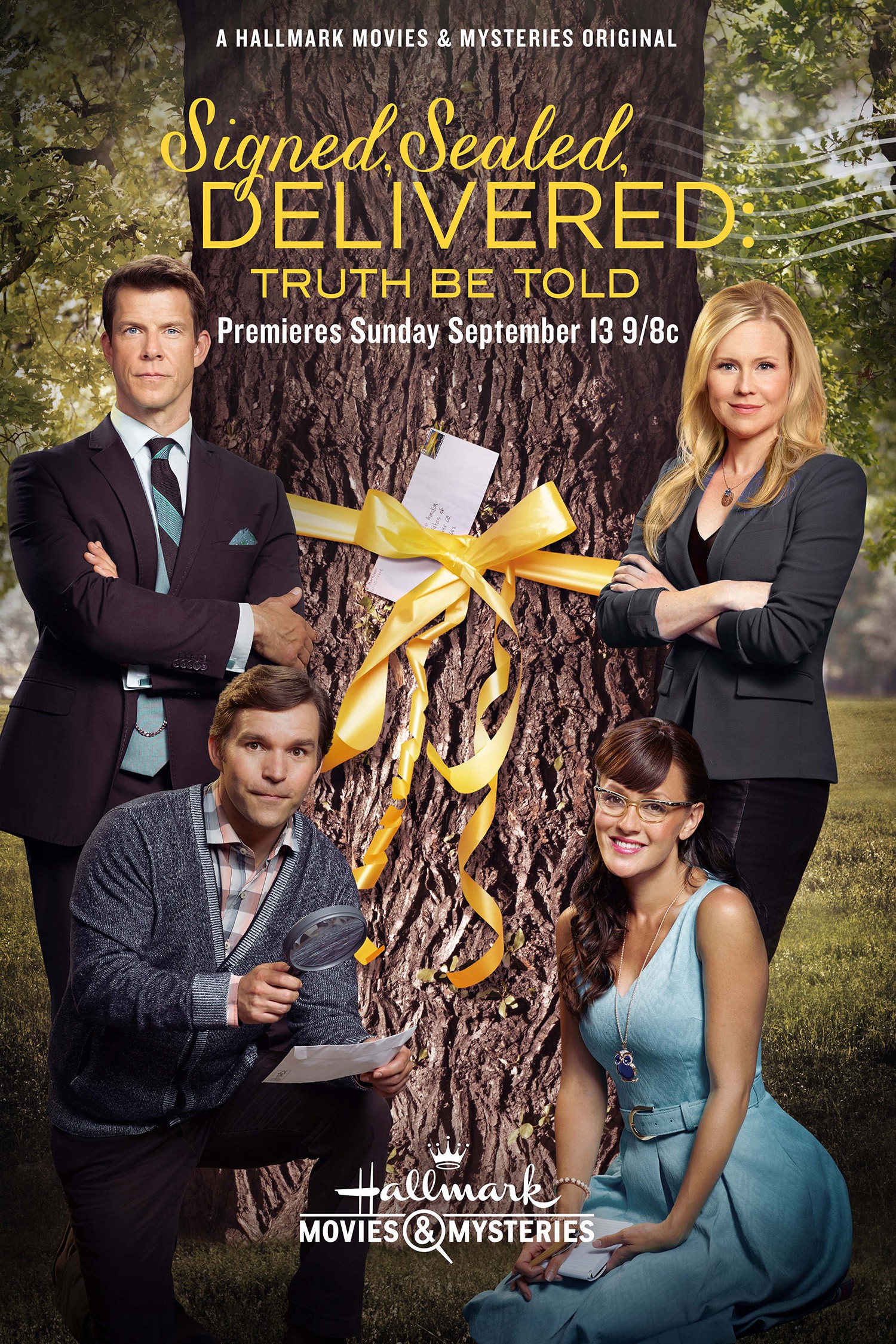 Mega Sized TV Poster Image for Signed, Sealed, Delivered: Truth Be Told 