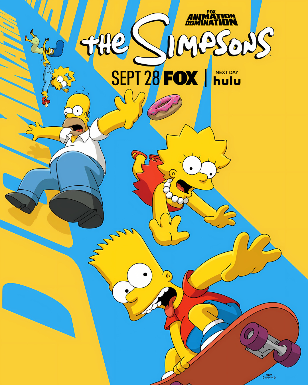 Extra Large TV Poster Image for The Simpsons (#61 of 61)