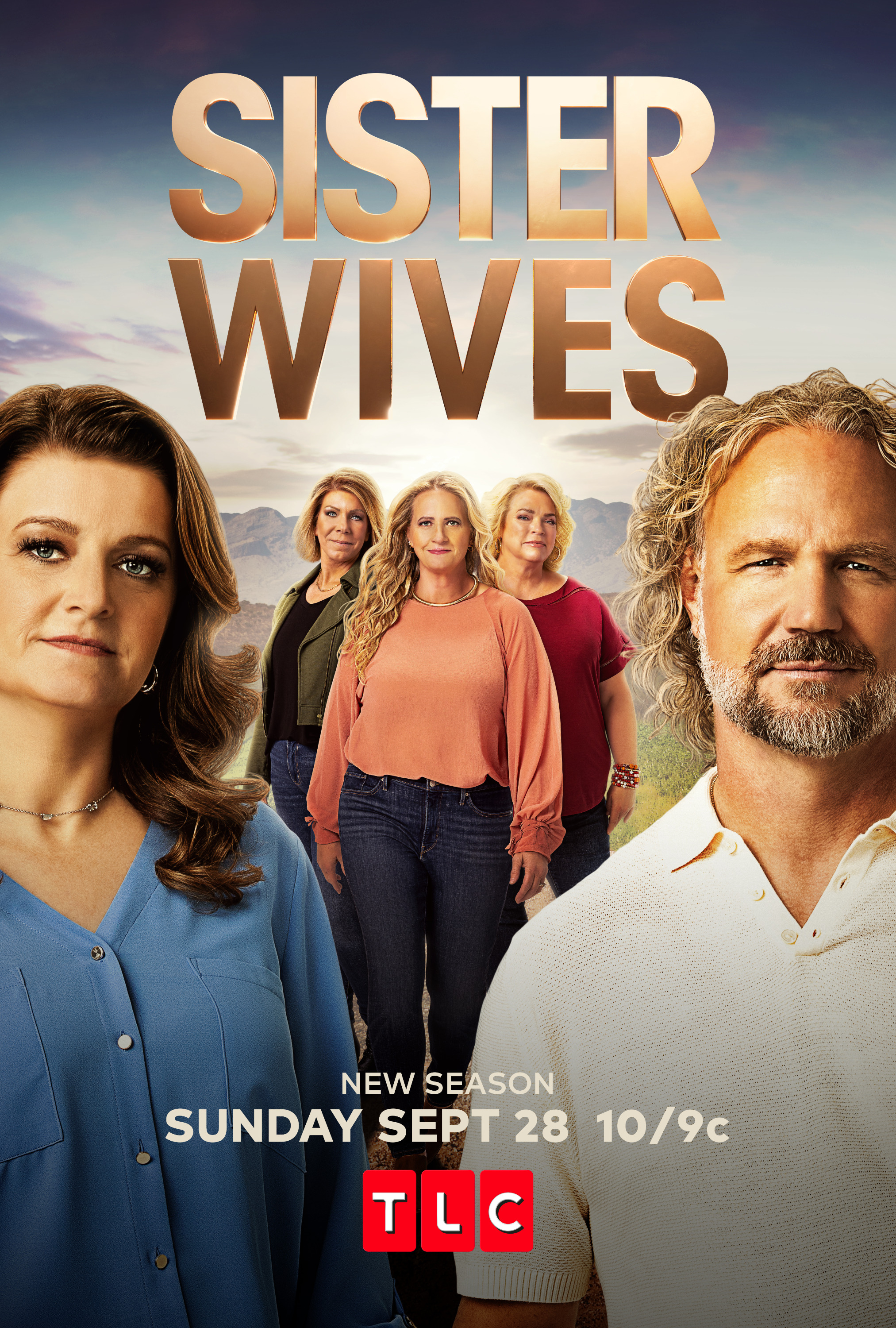 Mega Sized TV Poster Image for Sister Wives 