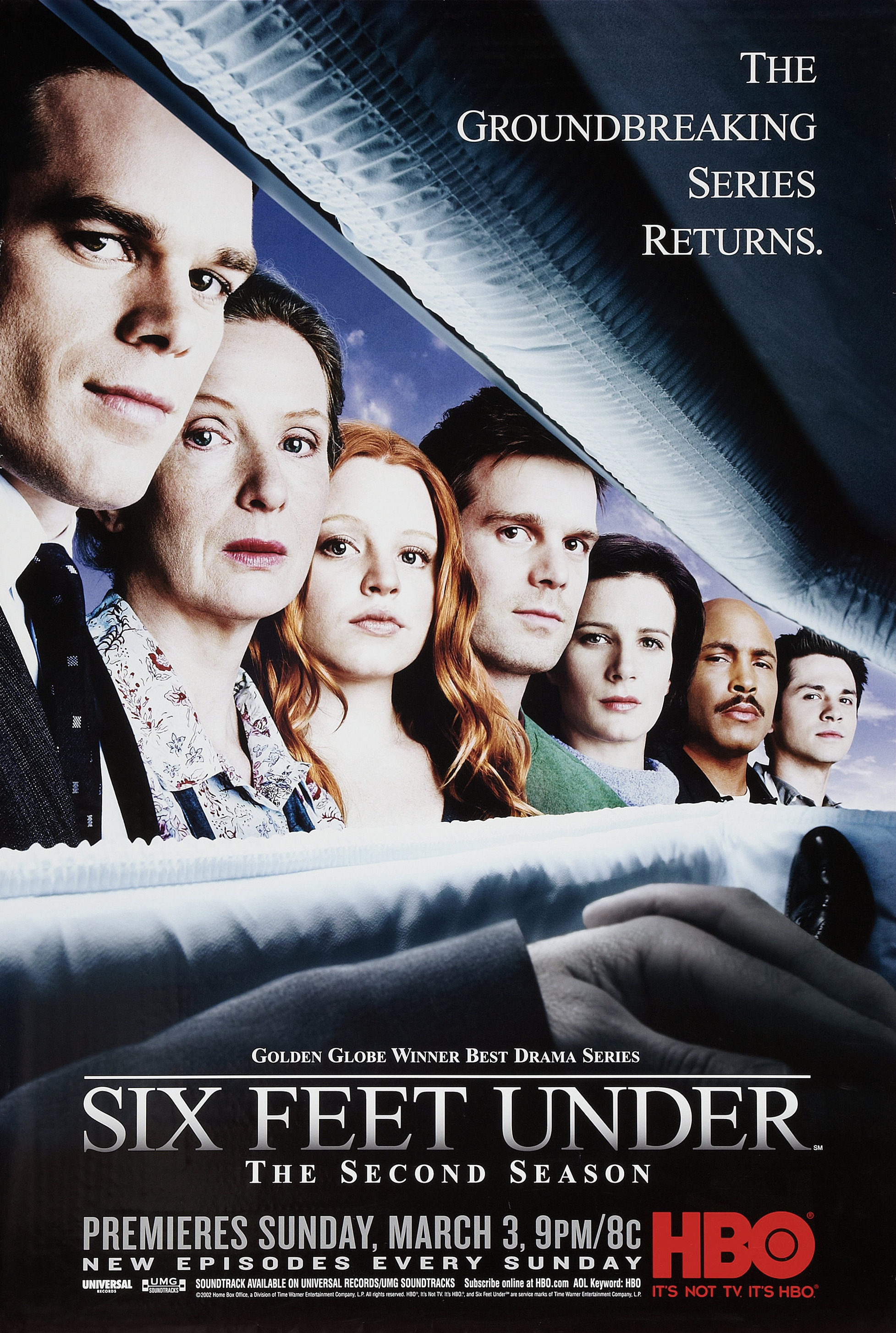 Mega Sized TV Poster Image for Six Feet Under (#4 of 9)