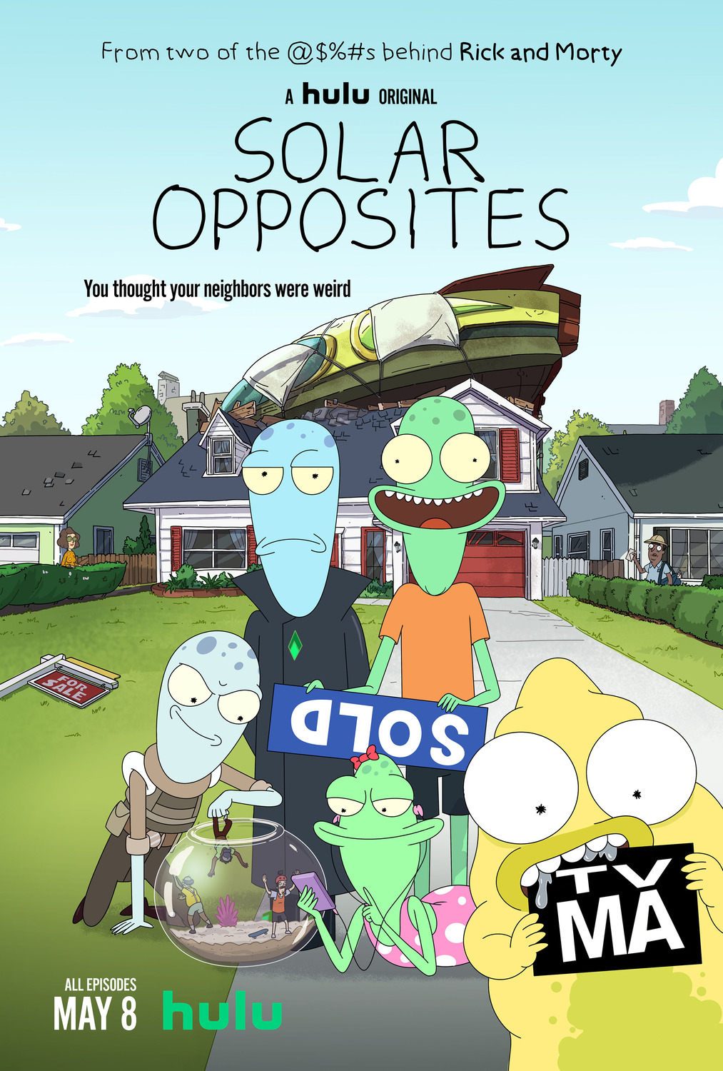 Extra Large TV Poster Image for Solar Opposites (#1 of 7)