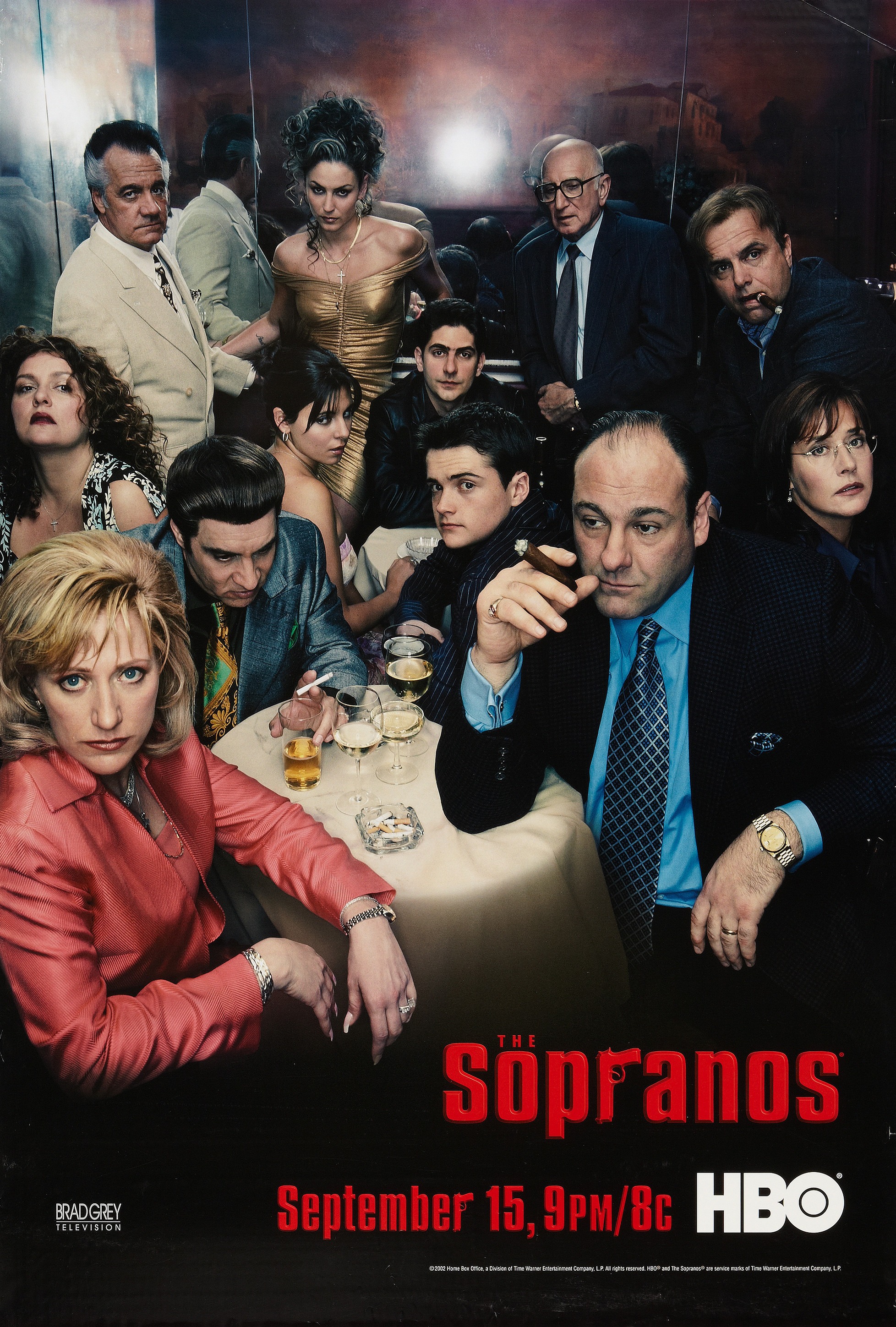 Mega Sized TV Poster Image for The Sopranos (#21 of 25)