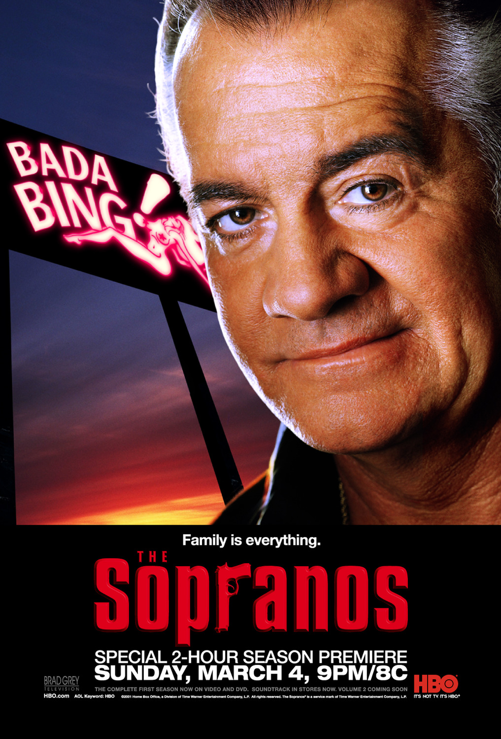Extra Large TV Poster Image for The Sopranos (#25 of 25)