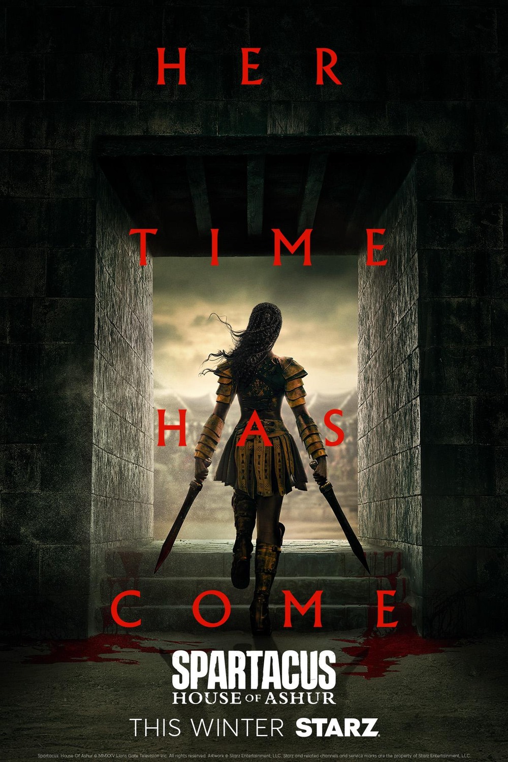 Extra Large TV Poster Image for Spartacus: House of Ashur (#2 of 2)