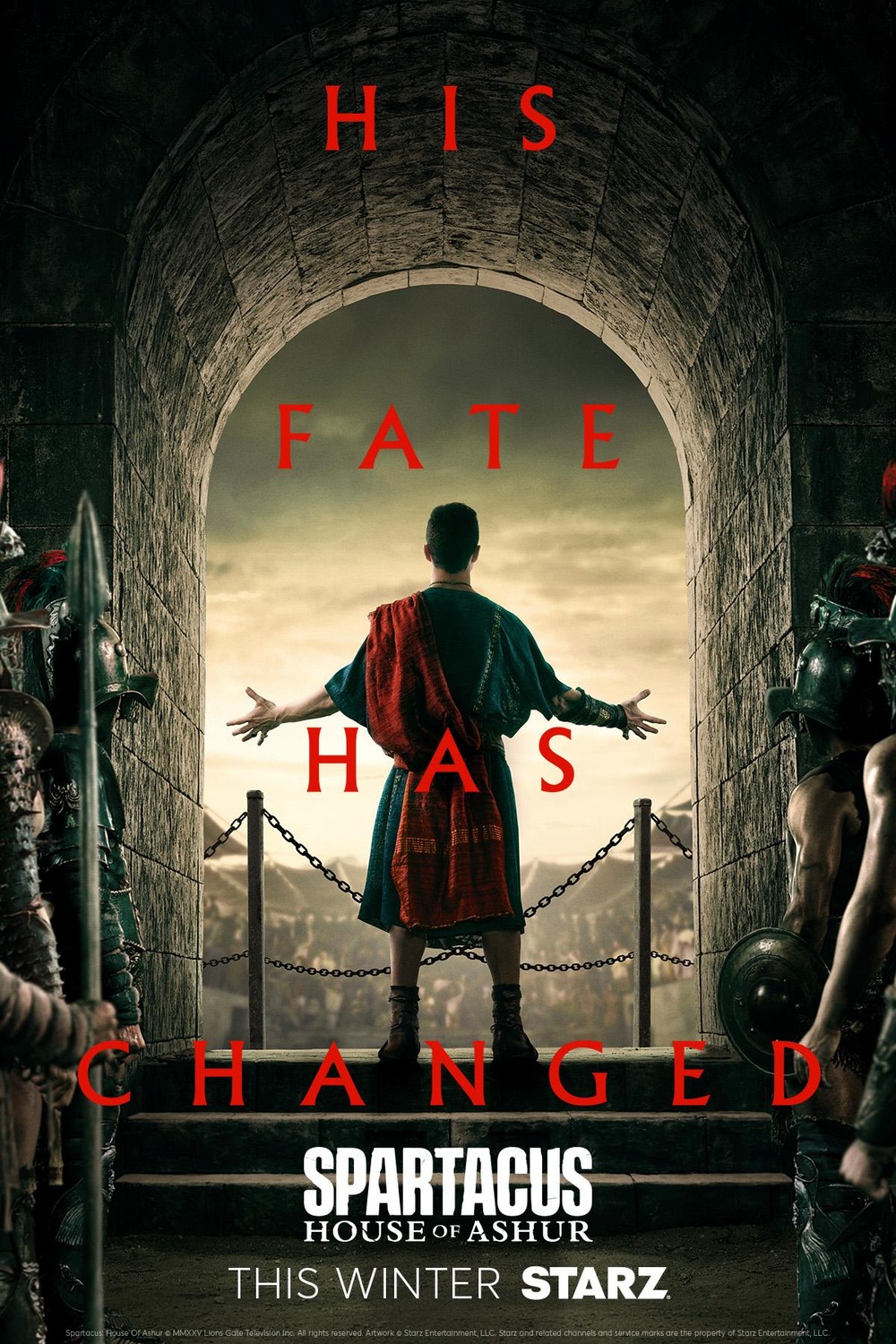 Extra Large TV Poster Image for Spartacus: House of Ashur (#1 of 2)