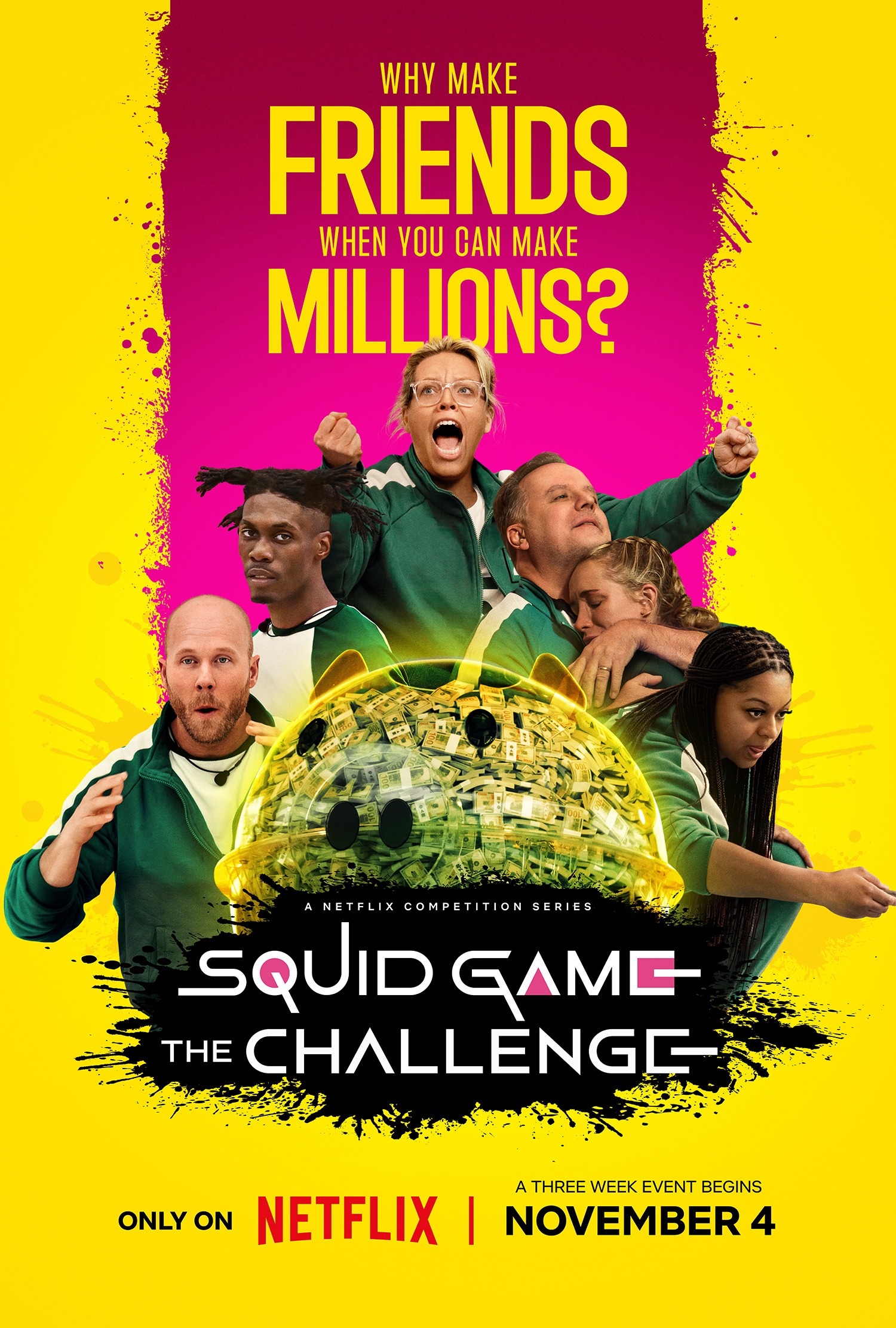 Mega Sized TV Poster Image for Squid Game: The Challenge (#2 of 2)