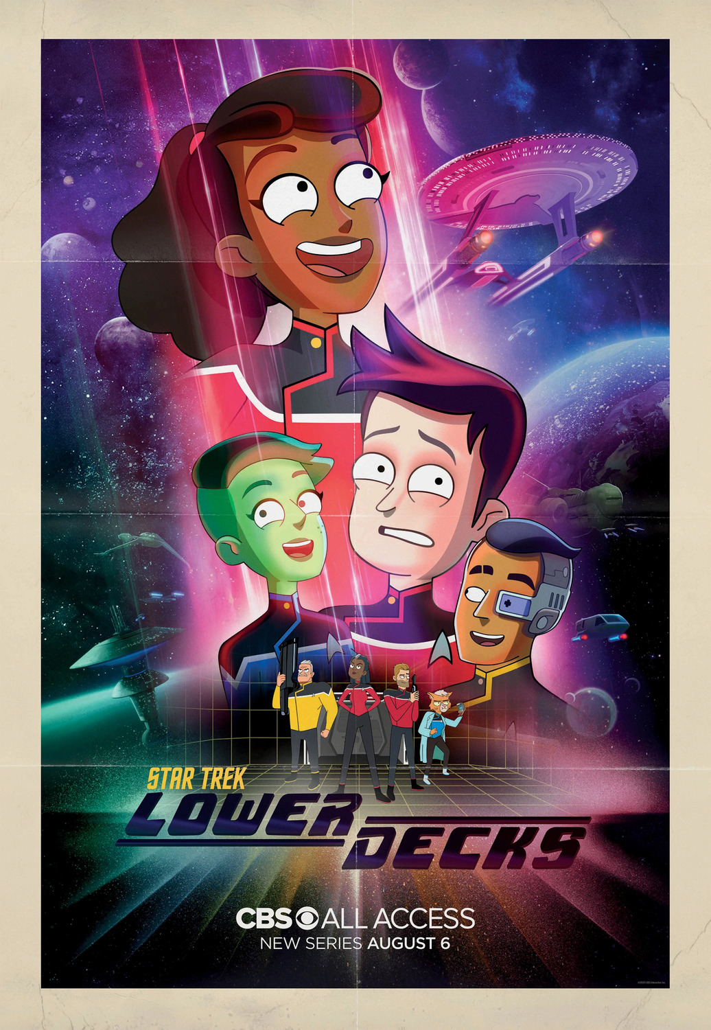 Extra Large TV Poster Image for Star Trek: Lower Decks (#2 of 12)