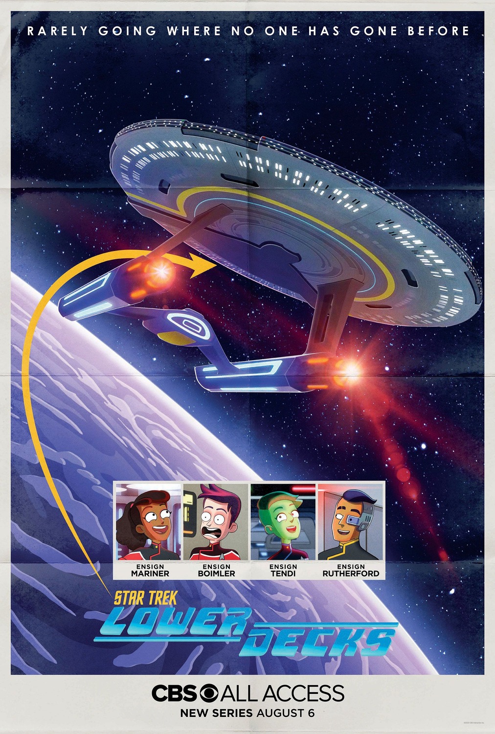 Extra Large TV Poster Image for Star Trek: Lower Decks (#1 of 12)