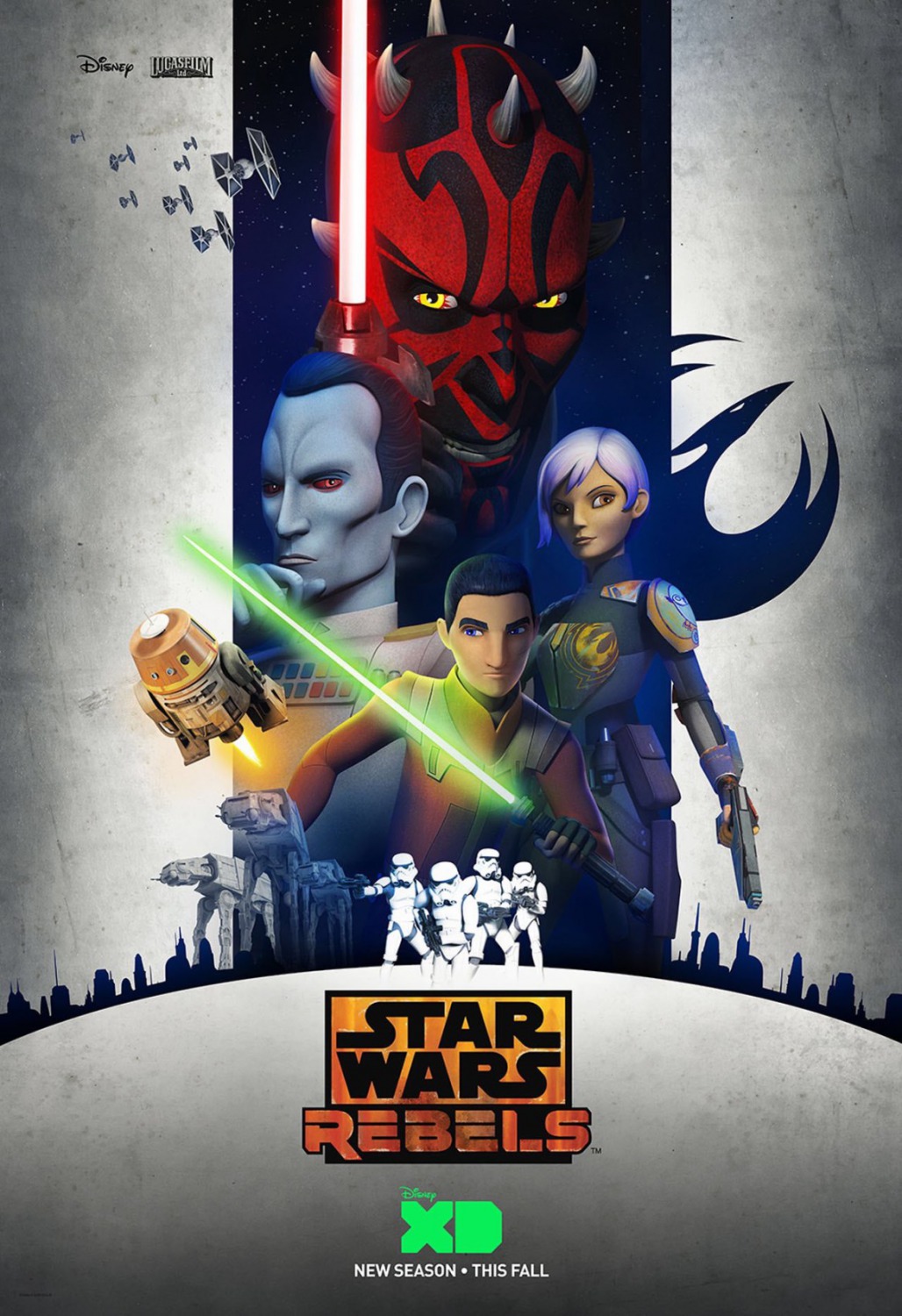 Extra Large TV Poster Image for Star Wars Rebels (#5 of 7)
