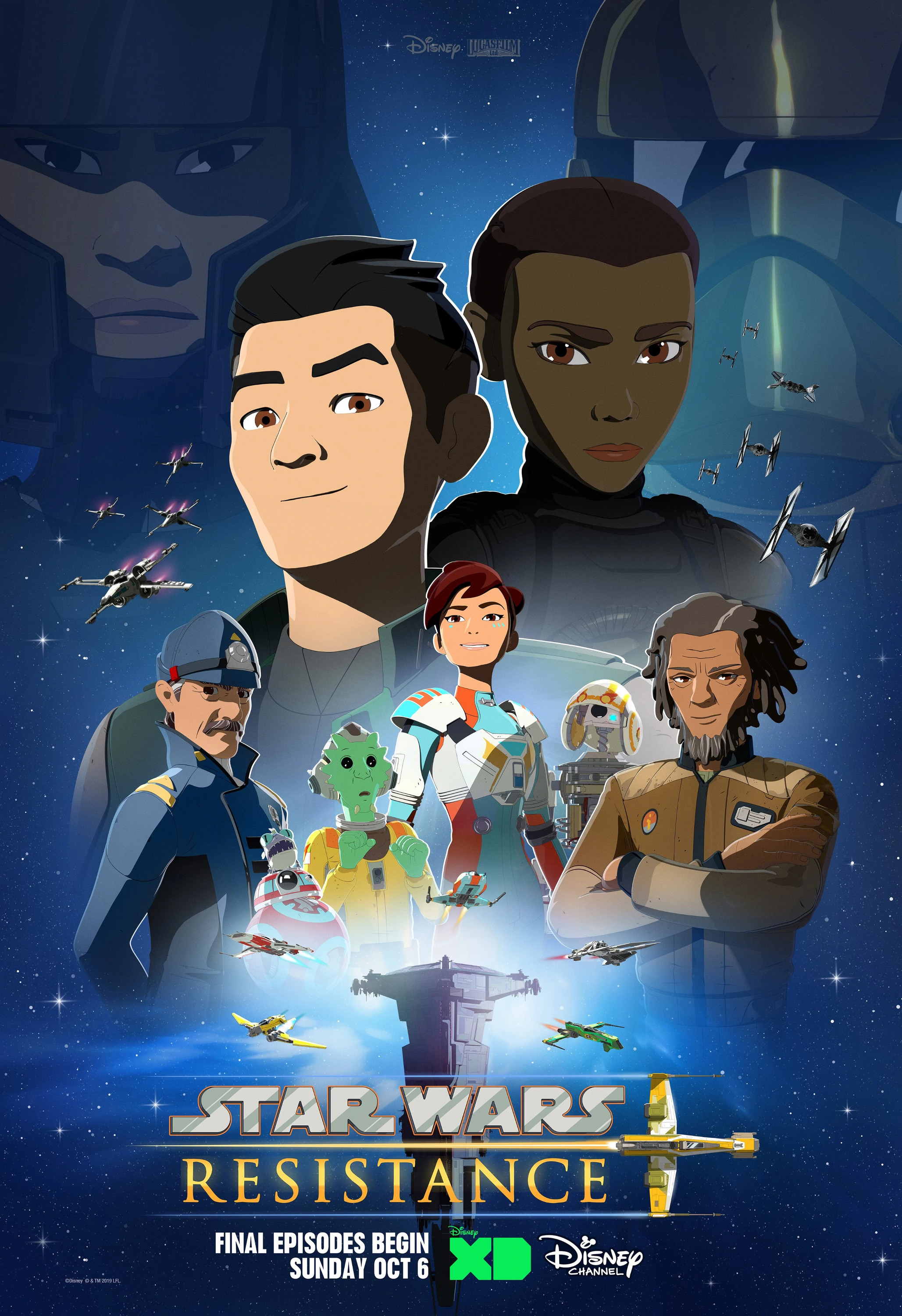 Mega Sized TV Poster Image for Star Wars Resistance (#2 of 2)