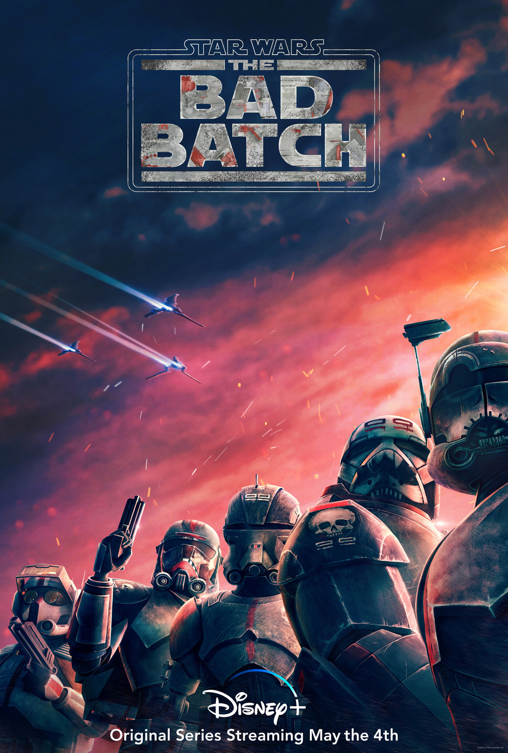 Extra Large TV Poster Image for Star Wars: The Bad Batch (#1 of 53)