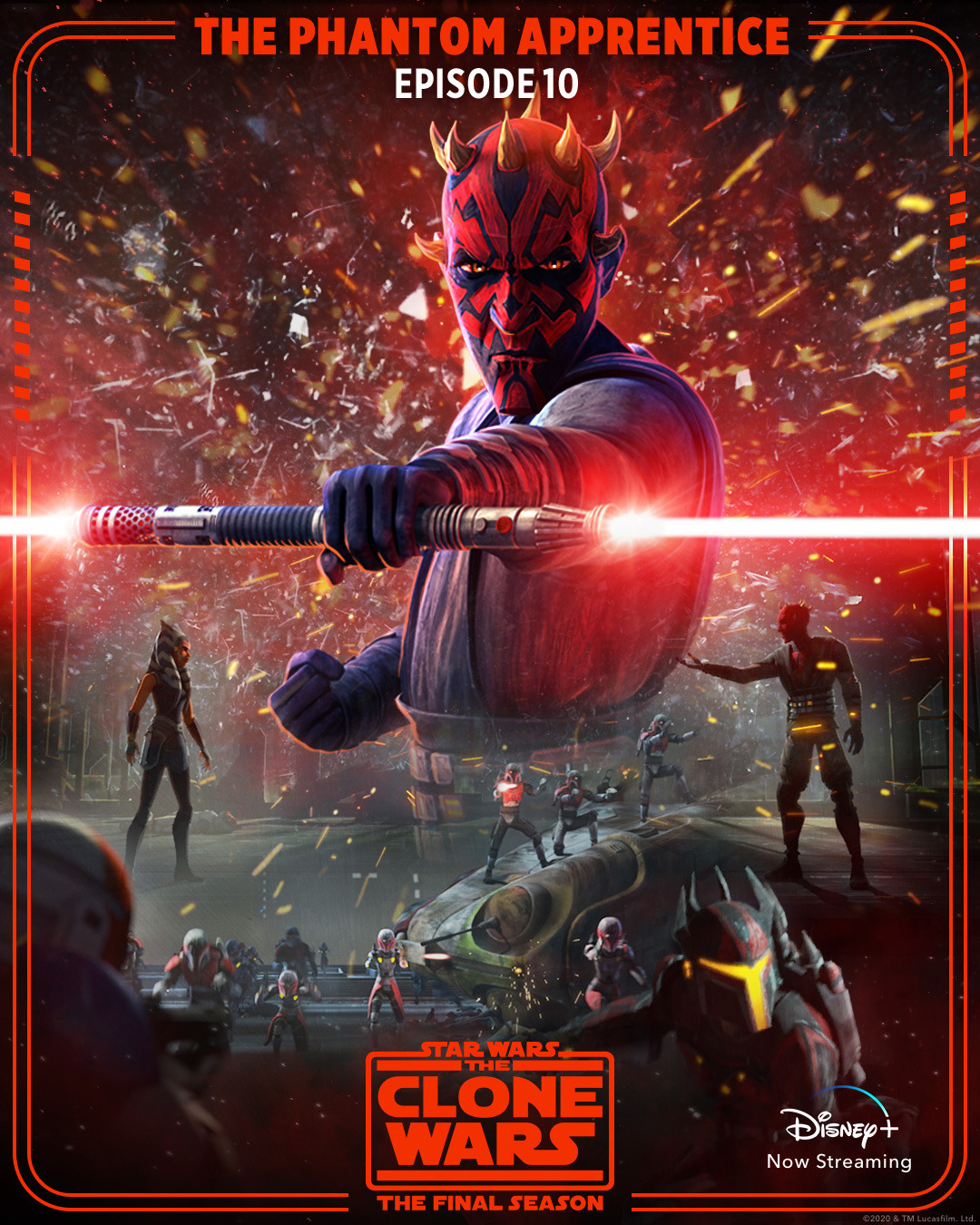 Extra Large TV Poster Image for Star Wars: The Clone Wars (#2 of 6)