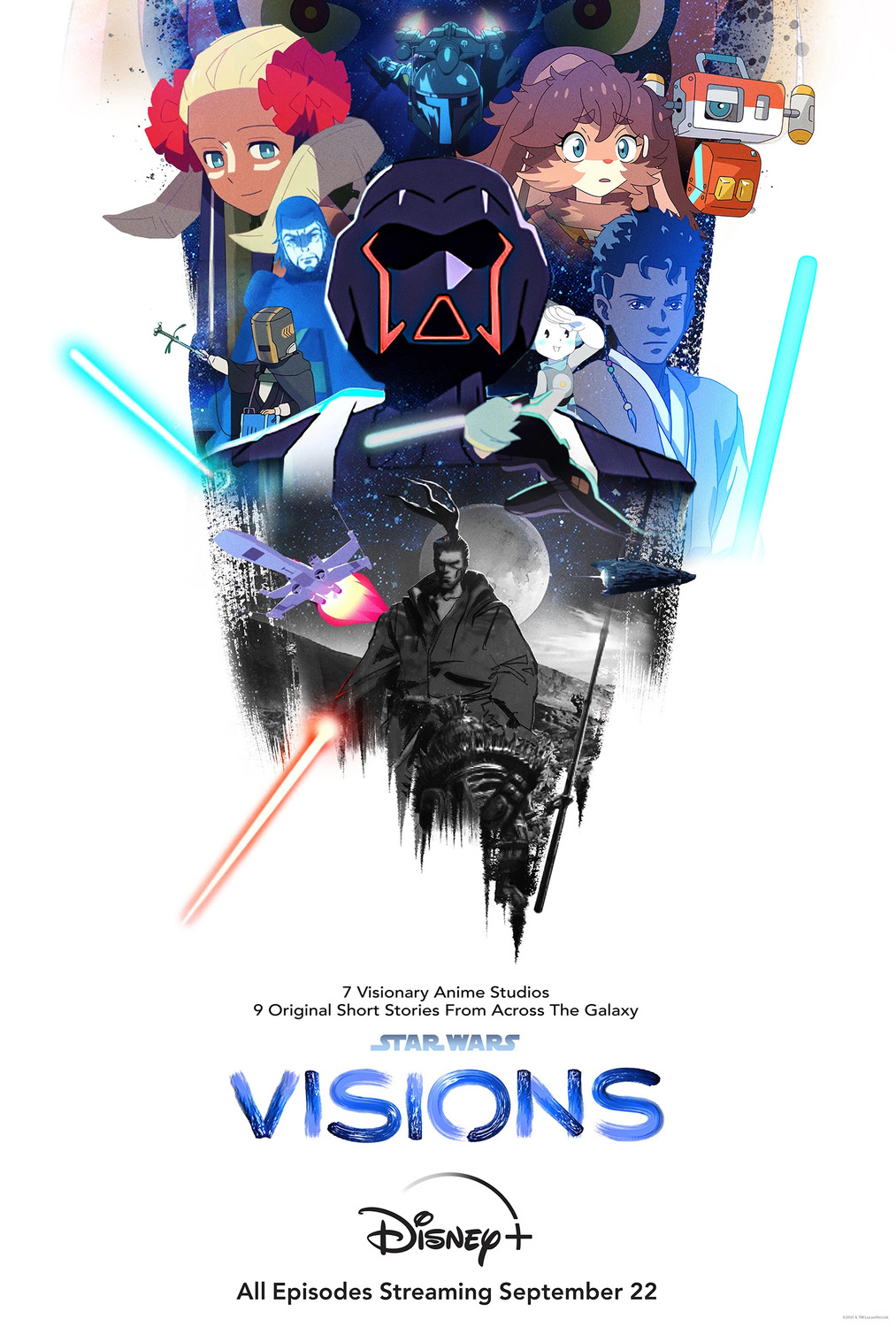 Extra Large TV Poster Image for Star Wars: Visions (#1 of 11)