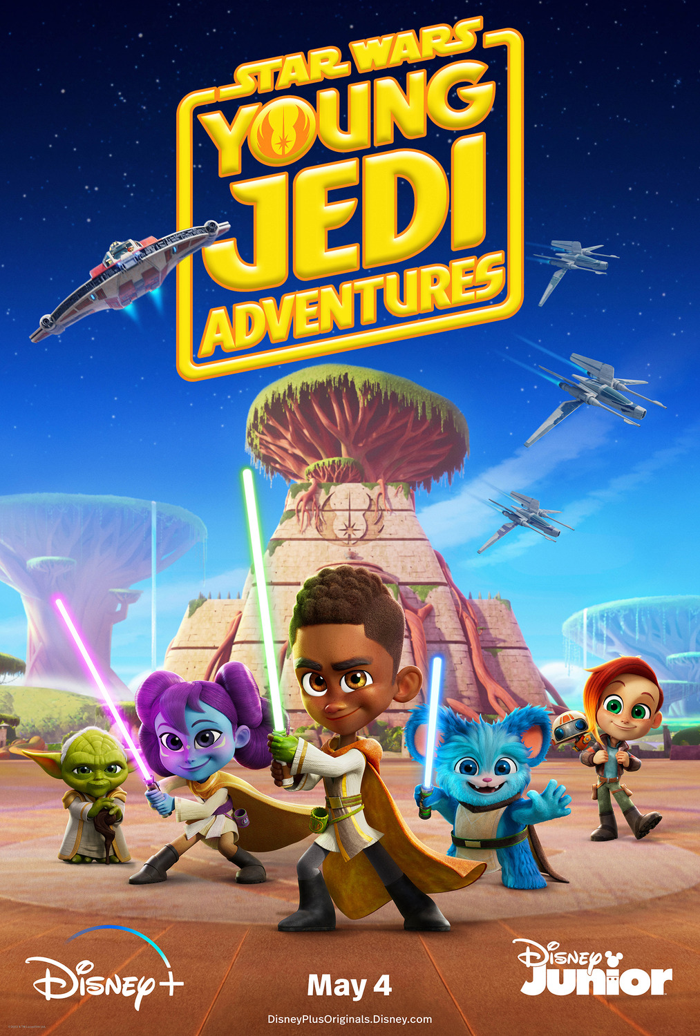Extra Large TV Poster Image for Star Wars: Young Jedi Adventures (#1 of 6)