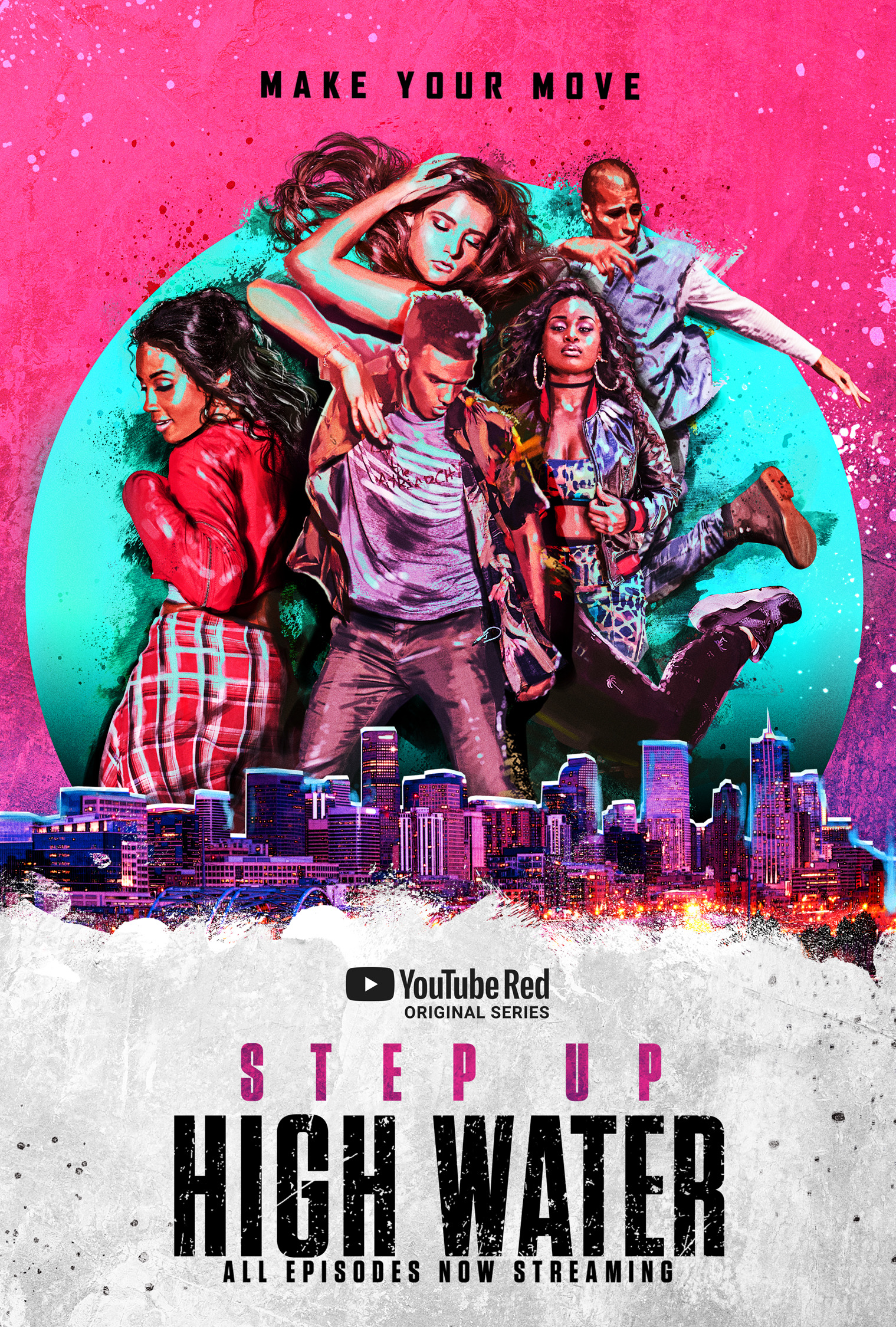 Mega Sized TV Poster Image for Step Up: High Water (#2 of 2)