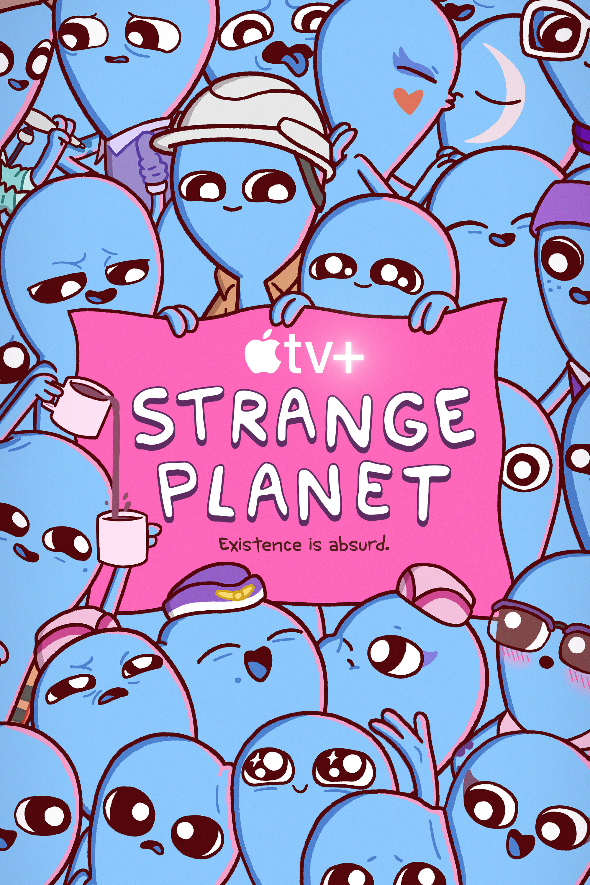 Mega Sized TV Poster Image for Strange Planet 