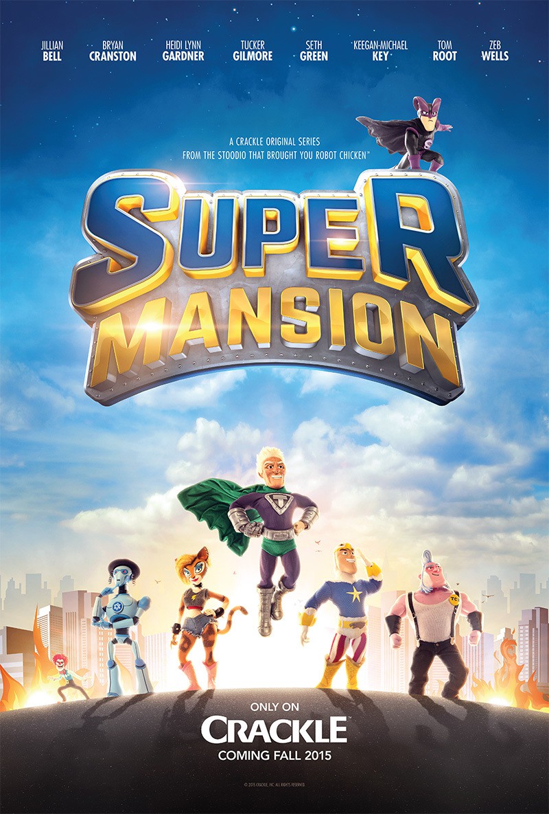 Extra Large TV Poster Image for Supermansion (#1 of 14)