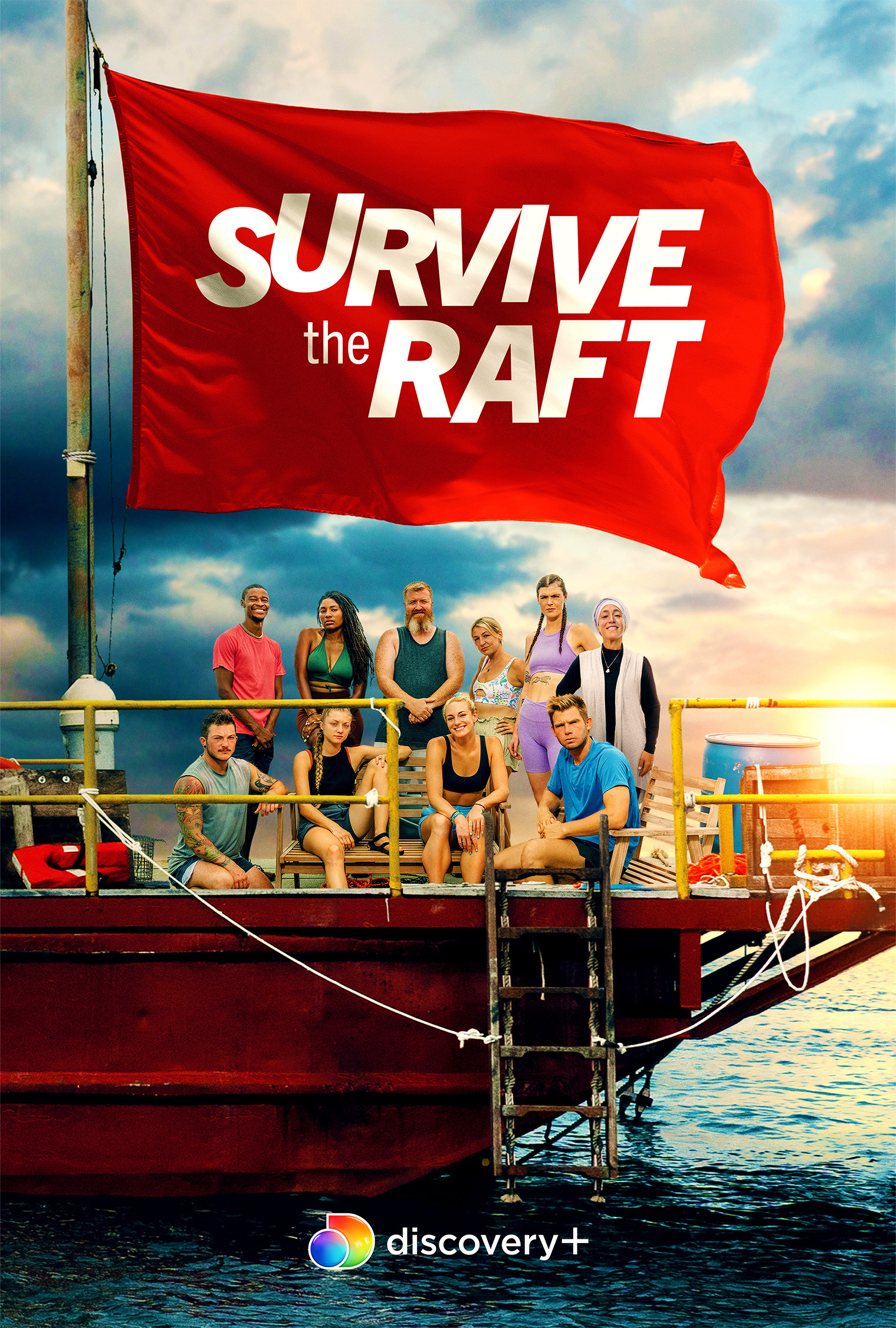 Mega Sized TV Poster Image for Survive the Raft 