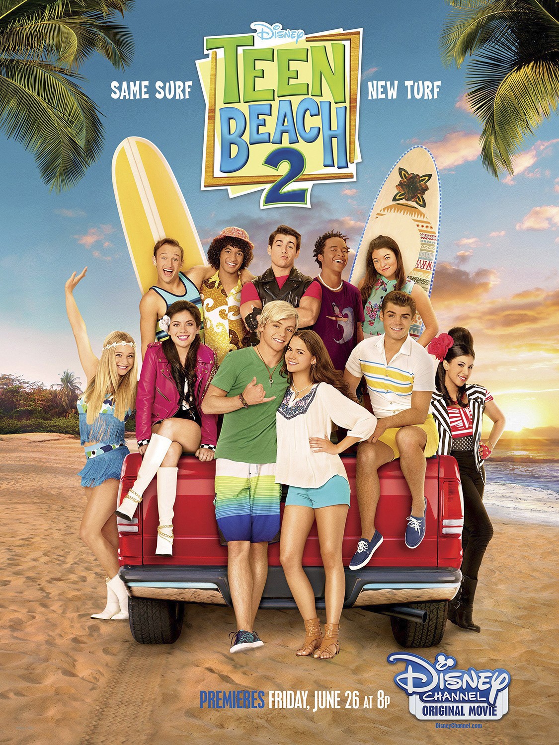 Extra Large TV Poster Image for Teen Beach Movie 2 
