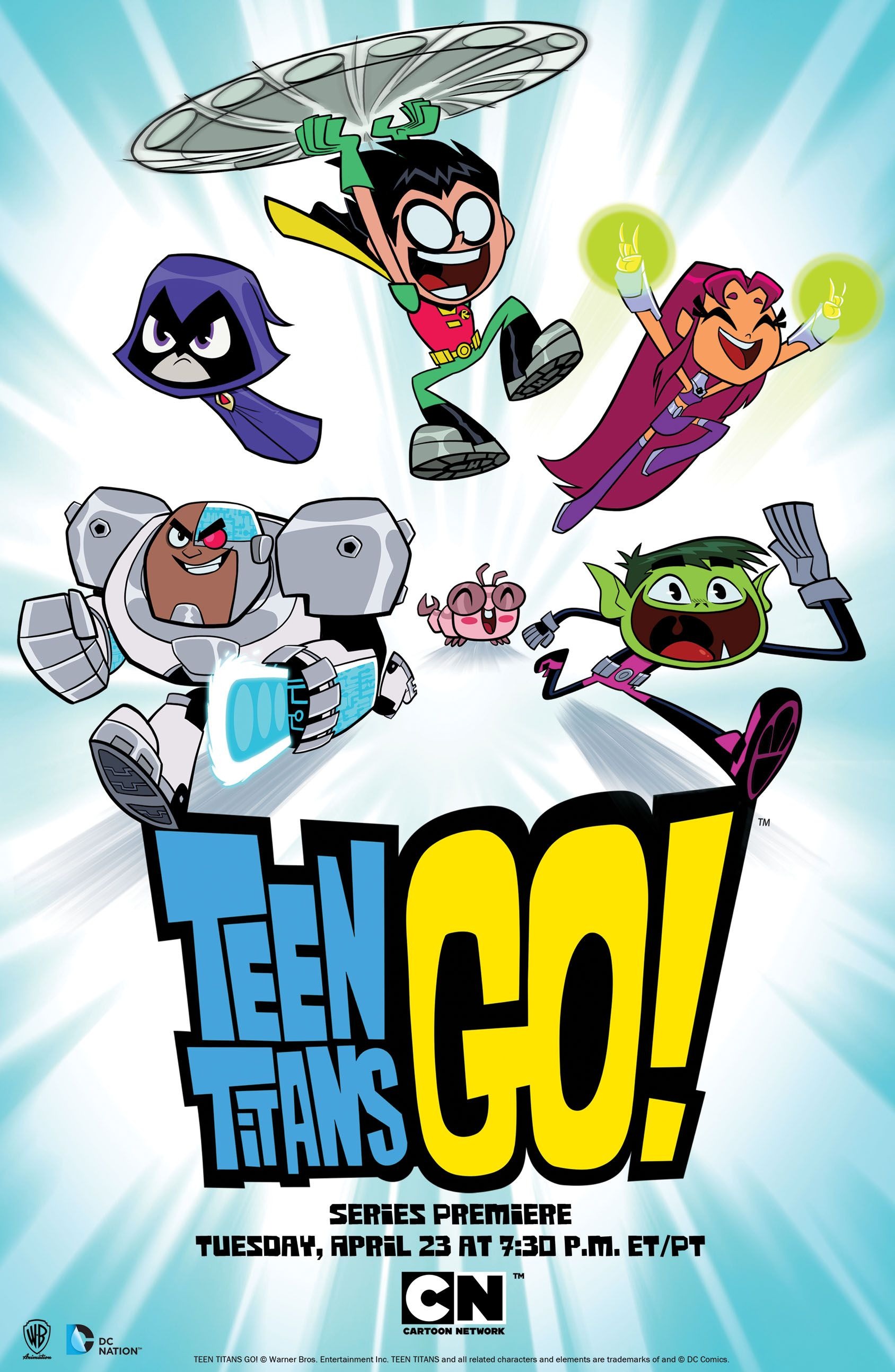 Mega Sized TV Poster Image for Teen Titans Go! 