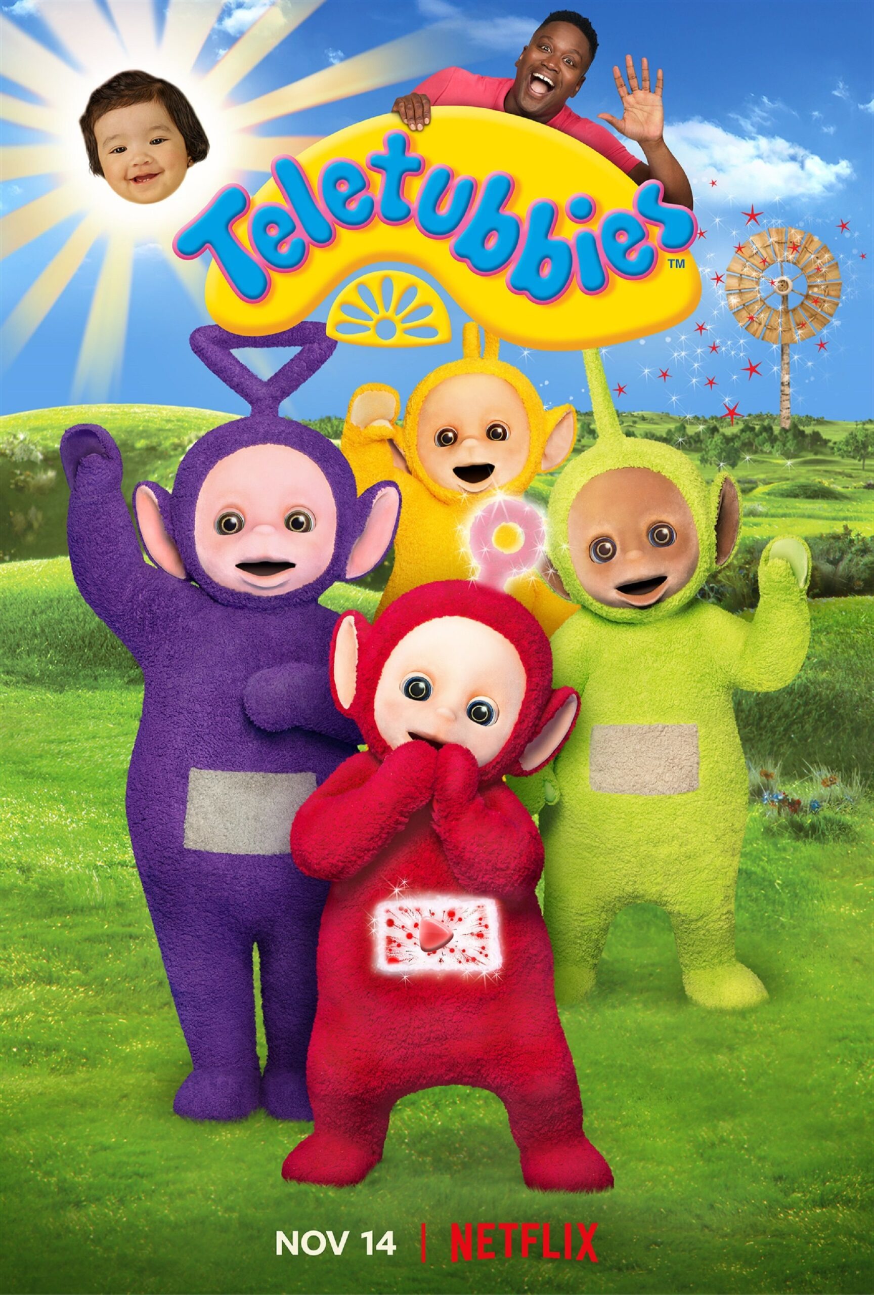 Mega Sized TV Poster Image for Teletubbies 