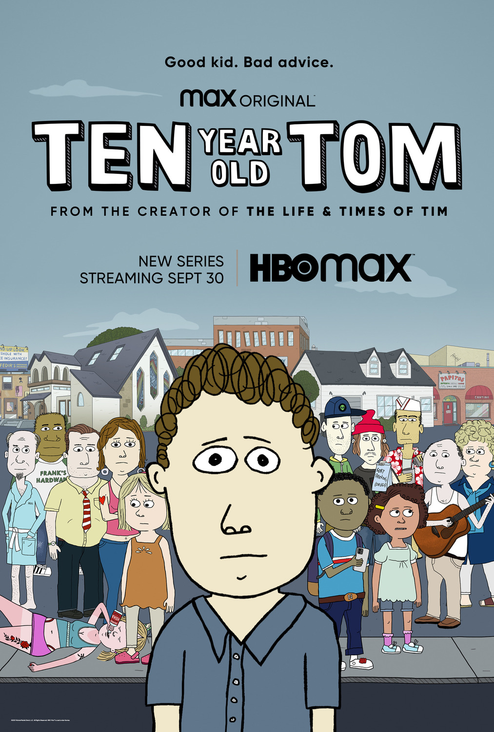 Extra Large Movie Poster Image for 10-Year-Old Tom 
