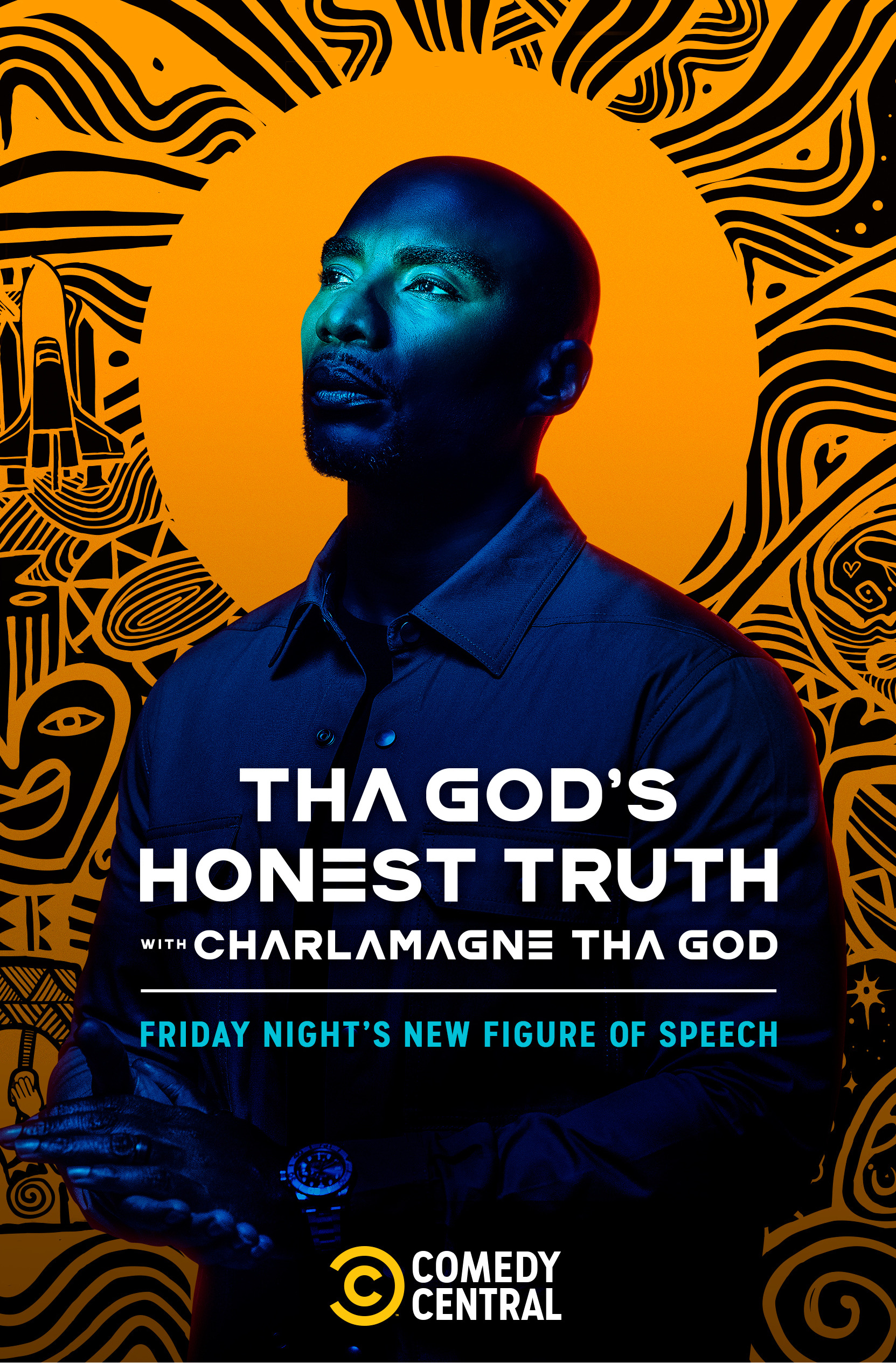 Mega Sized TV Poster Image for Tha God's Honest Truth with Charlamagne Tha God 