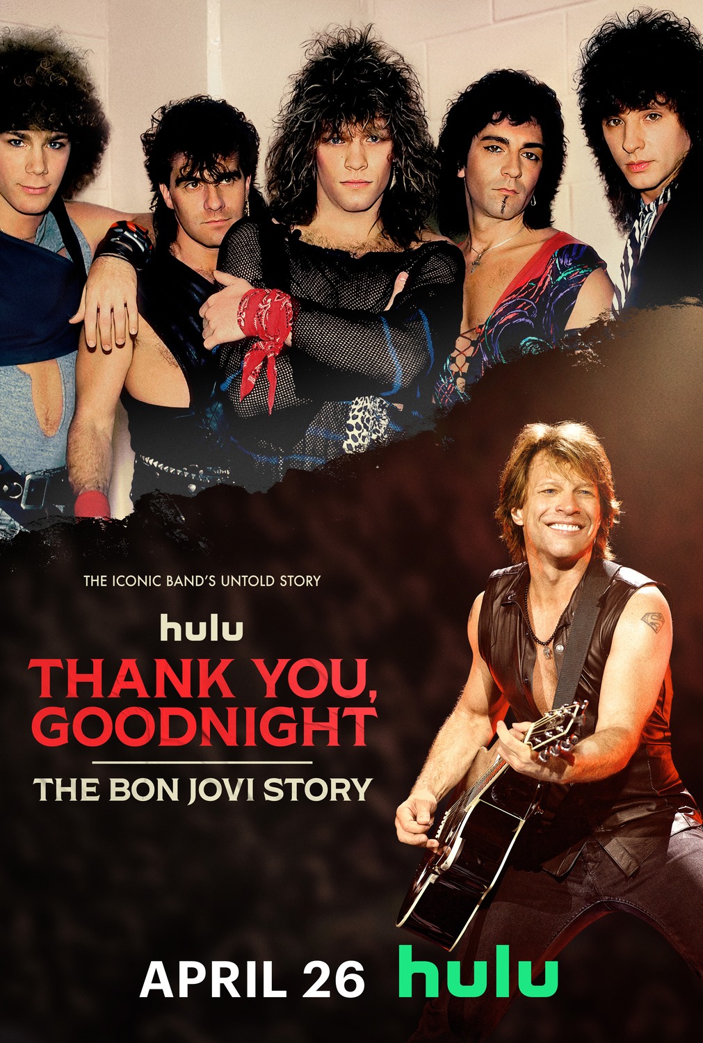 Extra Large TV Poster Image for Thank You, Goodnight: The Bon Jovi Story 