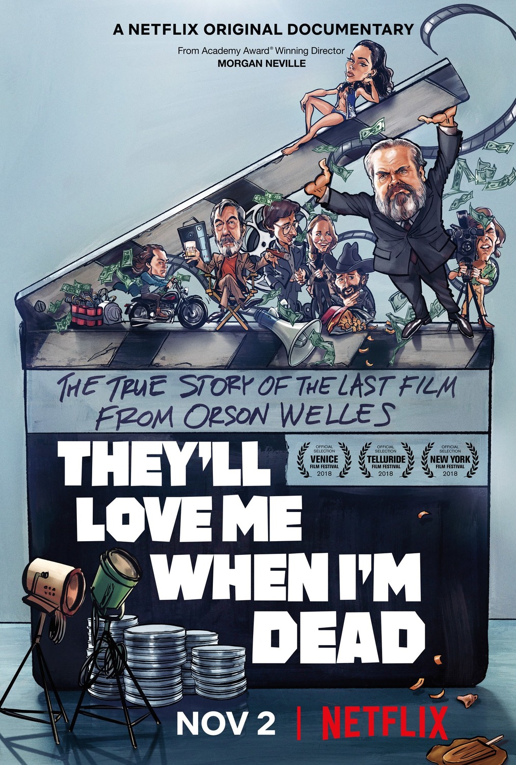 Extra Large TV Poster Image for They'll Love Me When I'm Dead 