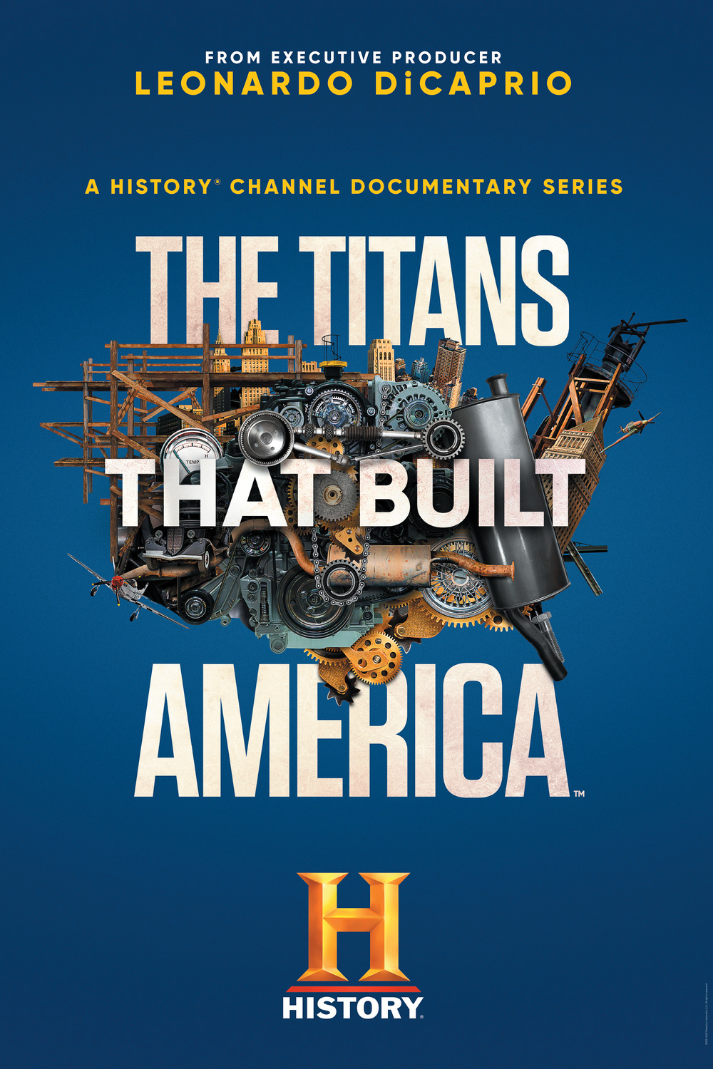 Extra Large TV Poster Image for The Titans That Built America (#1 of 2)