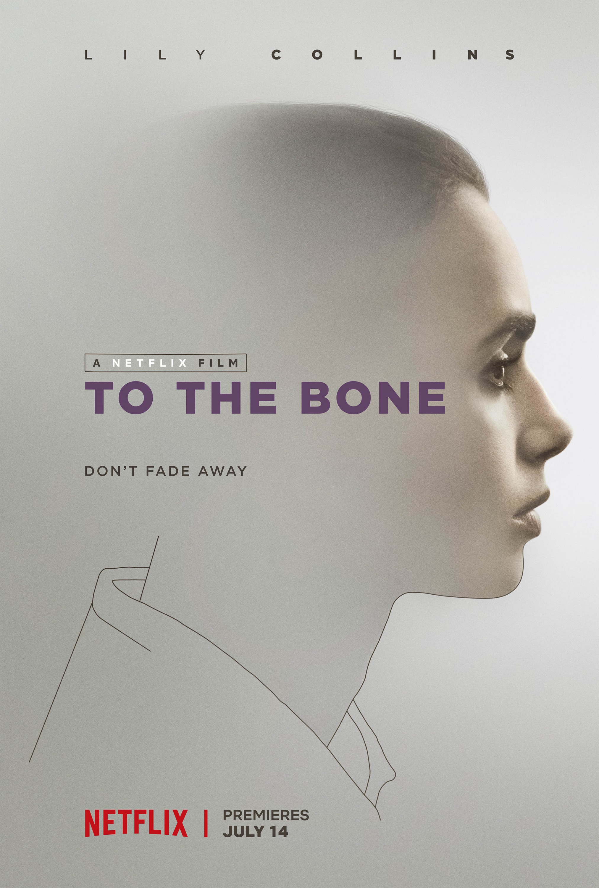 Mega Sized TV Poster Image for To the Bone 
