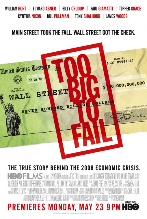 Too Big to Fail Movie Poster