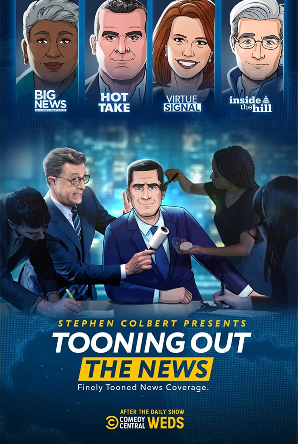 Extra Large TV Poster Image for Tooning Out the News (#2 of 2)